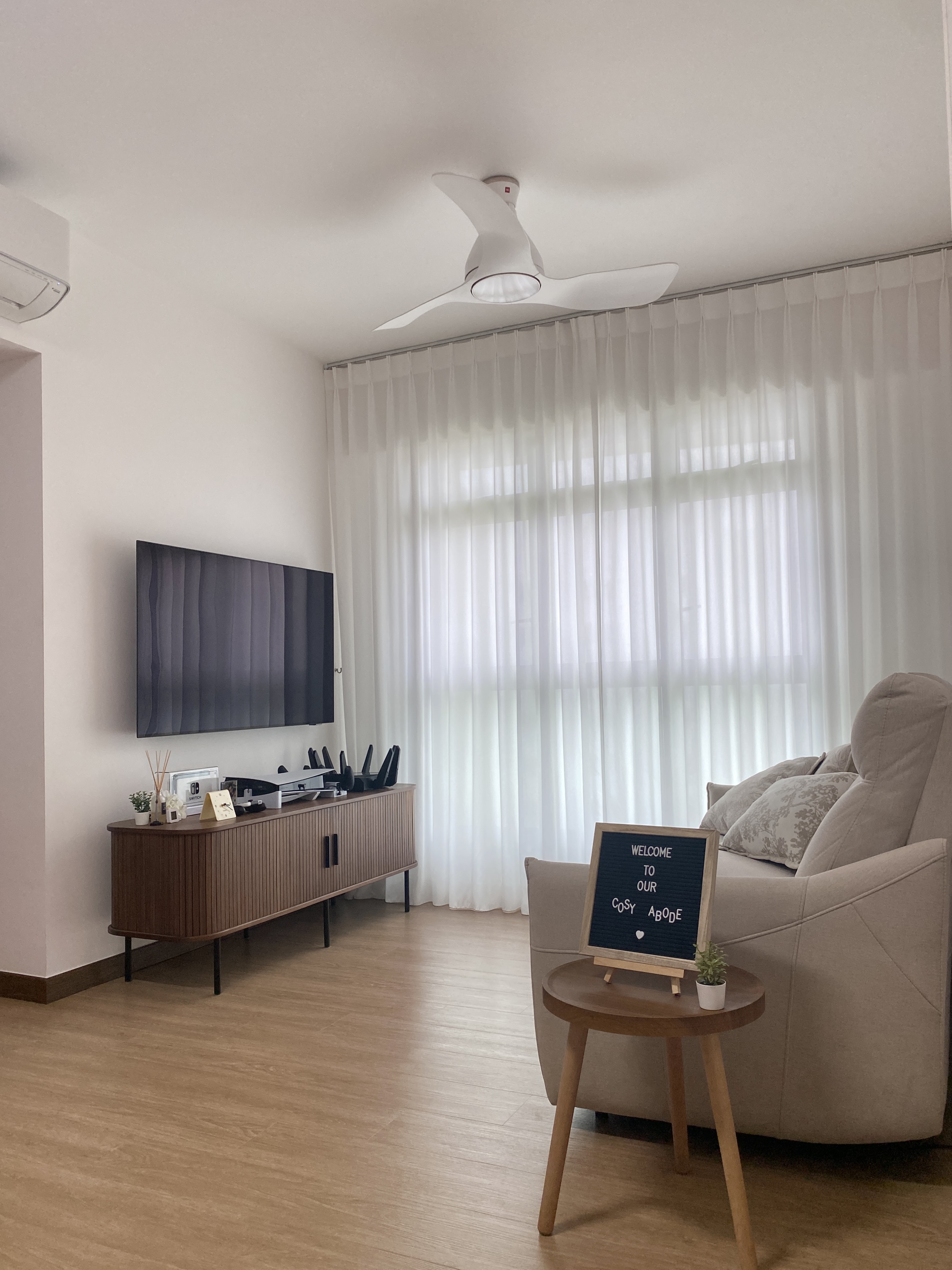 House Tour: A Japandi-Minimalist Inspired 3-Room BTO | $31K Reno