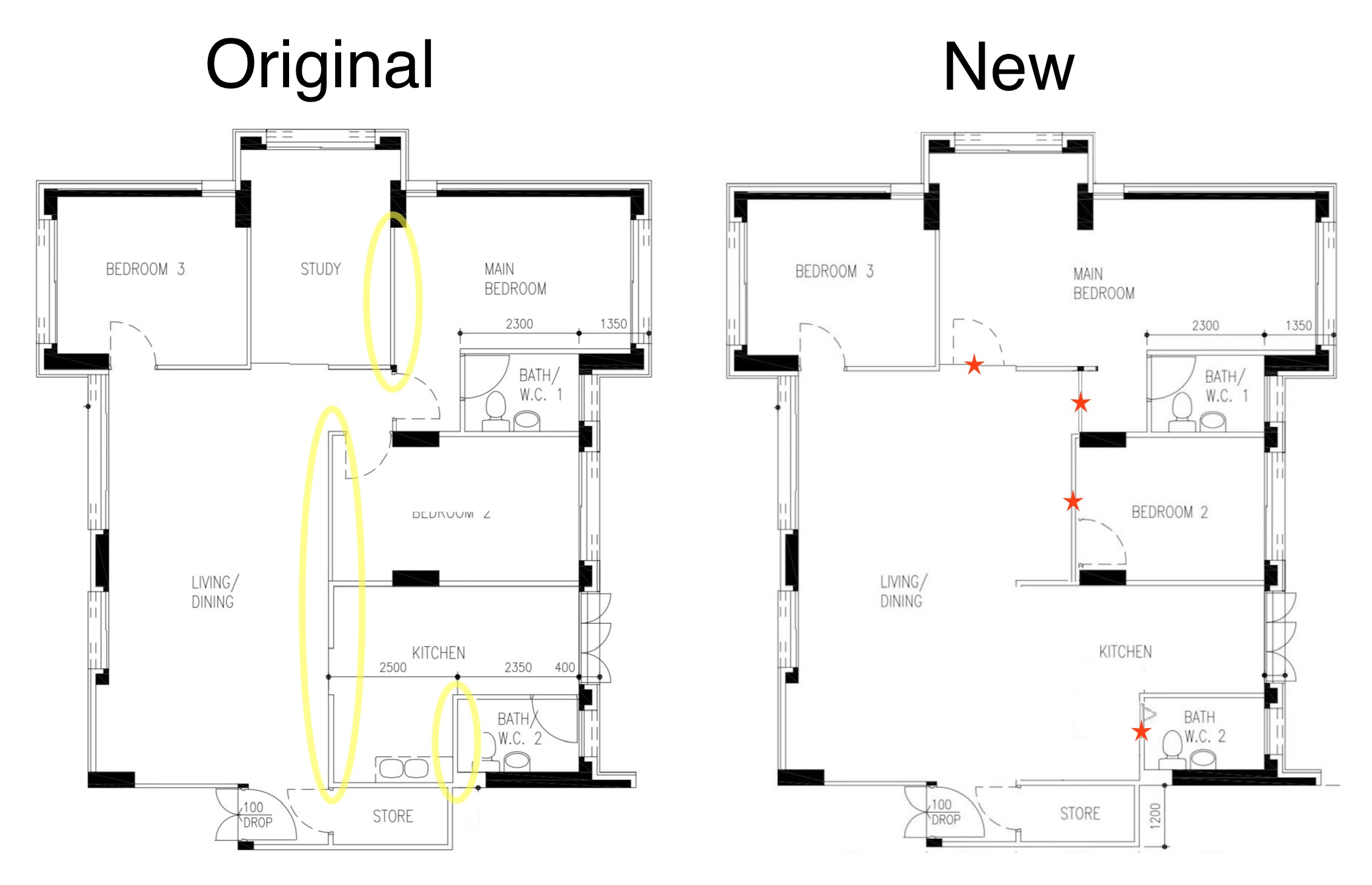 Step Inside Our Maximalist 5-Rm Resale Flat in Tiong Bahru - Living area, dining area, kitchen, study, bedrooms, living room