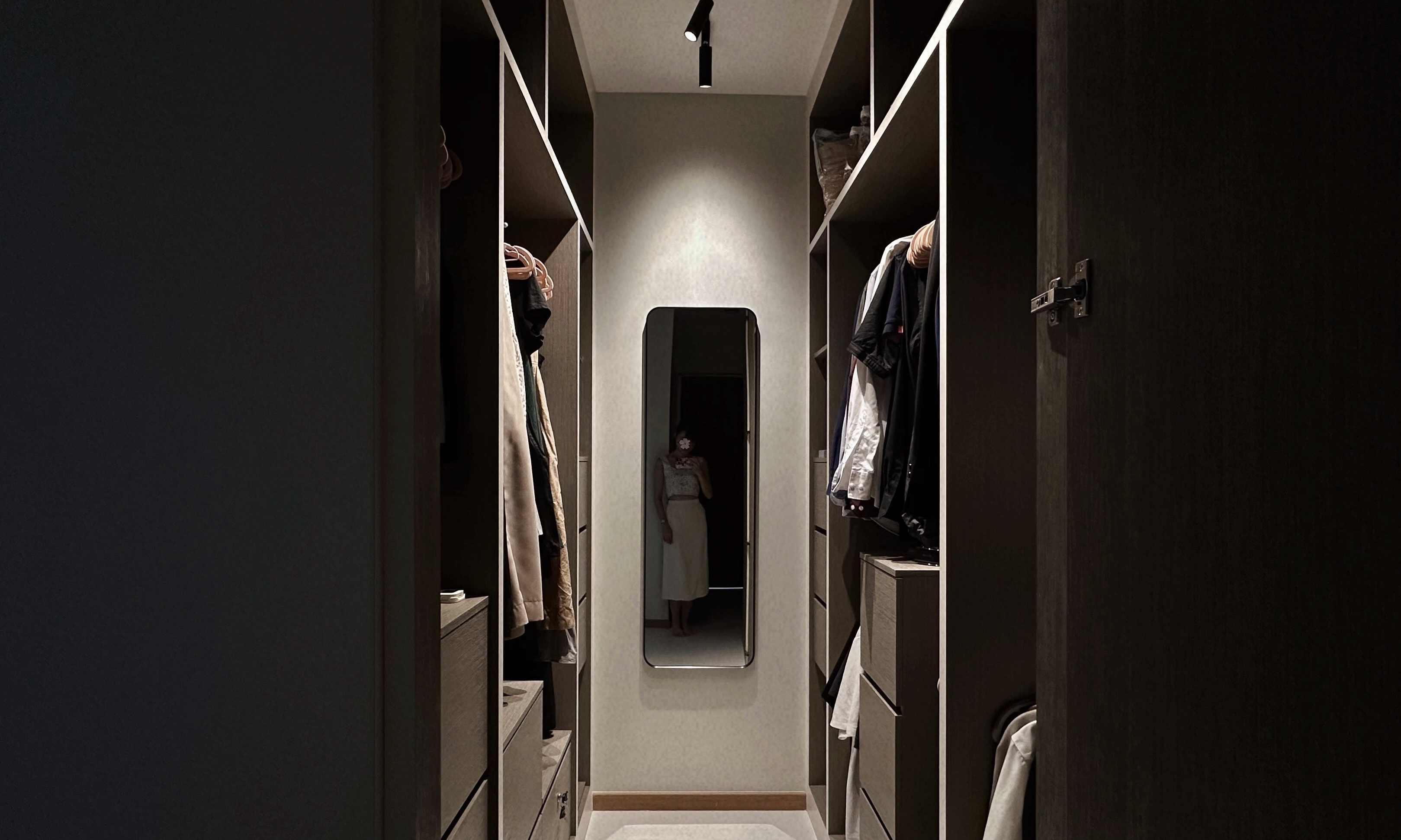 Living Simply, Loving Deeply | Sengkang 4 Room HDB Resale - Modern wardrobe with sleek design, minimalist decor, spacious