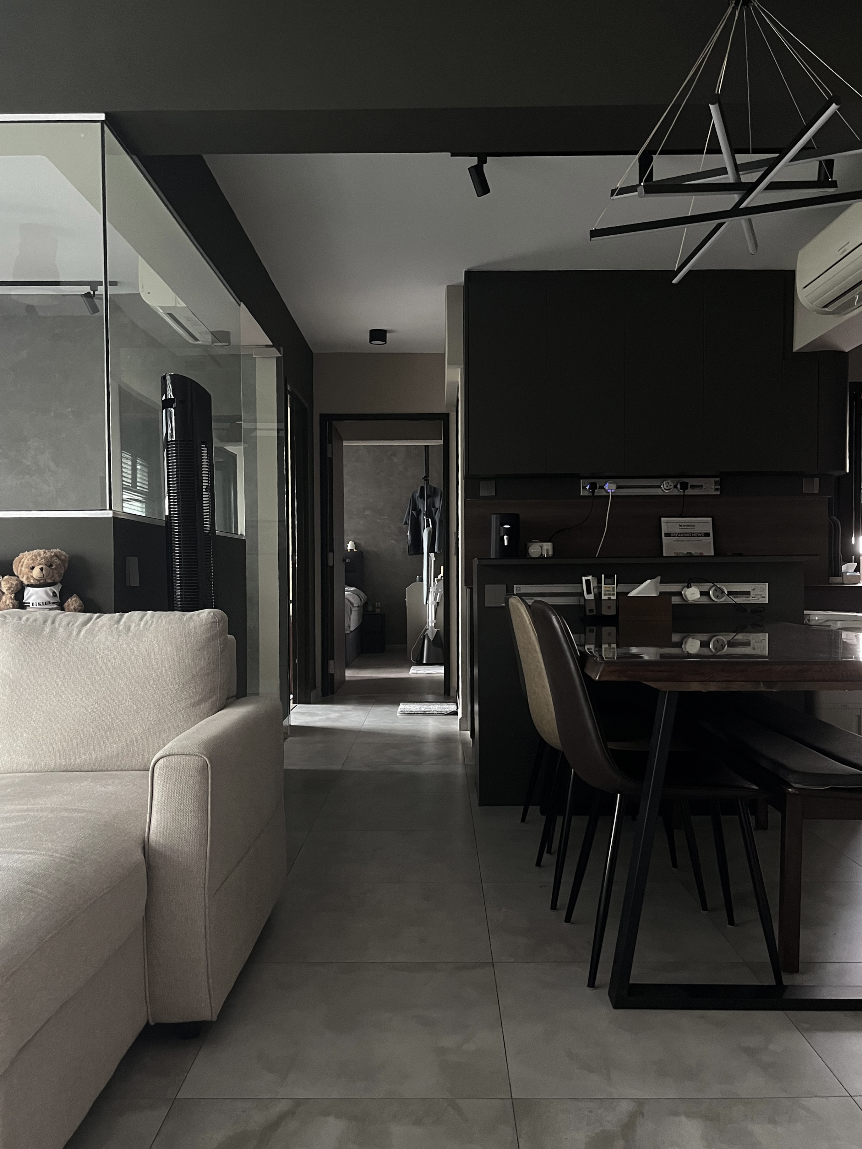 How We Planned Our Homey-Hotel Inspired Flat for Future Kids?? - modern living room, minimalist design, sleek furniture