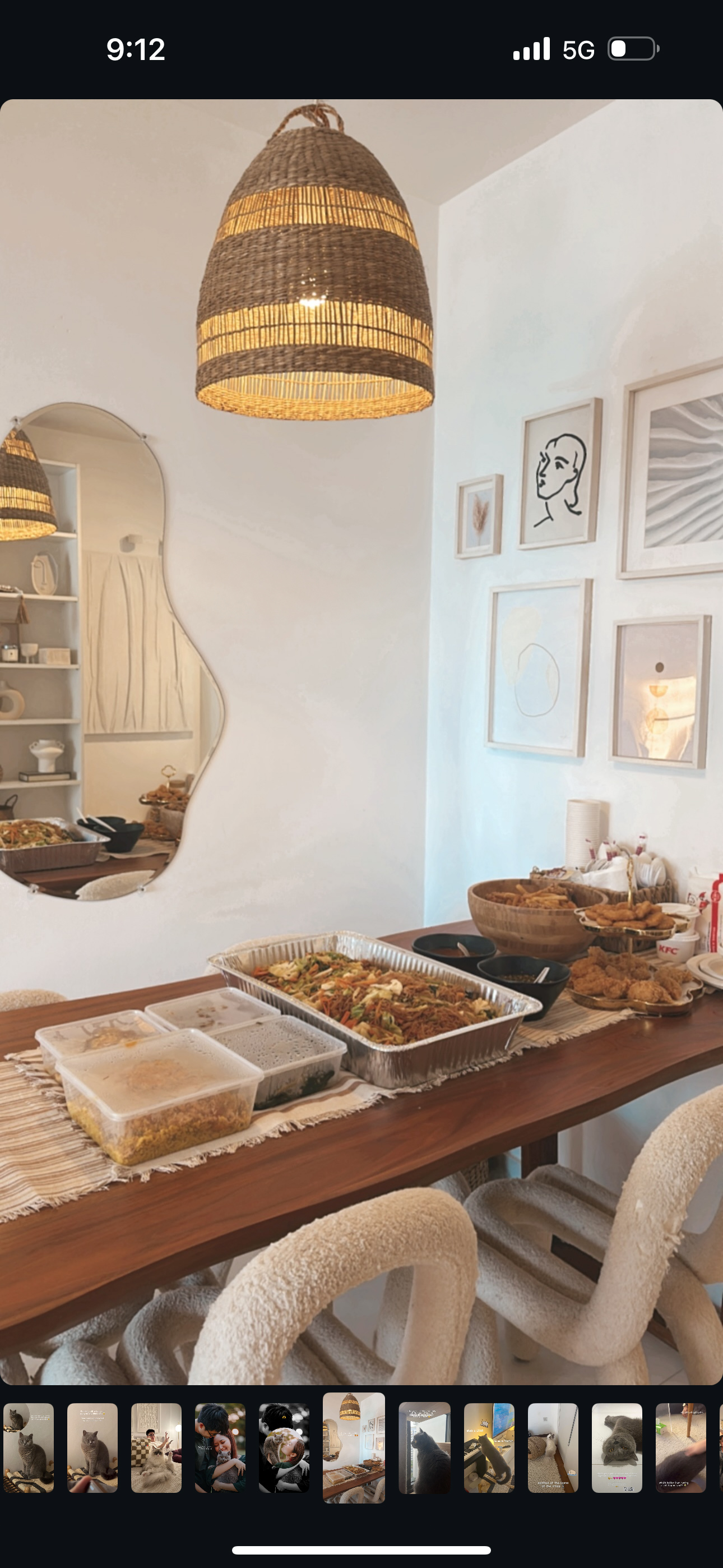 Before & After: Changing Our Dining Room Vibes One Item At A Time  - Elegant dining room with modern decor, Dining table set