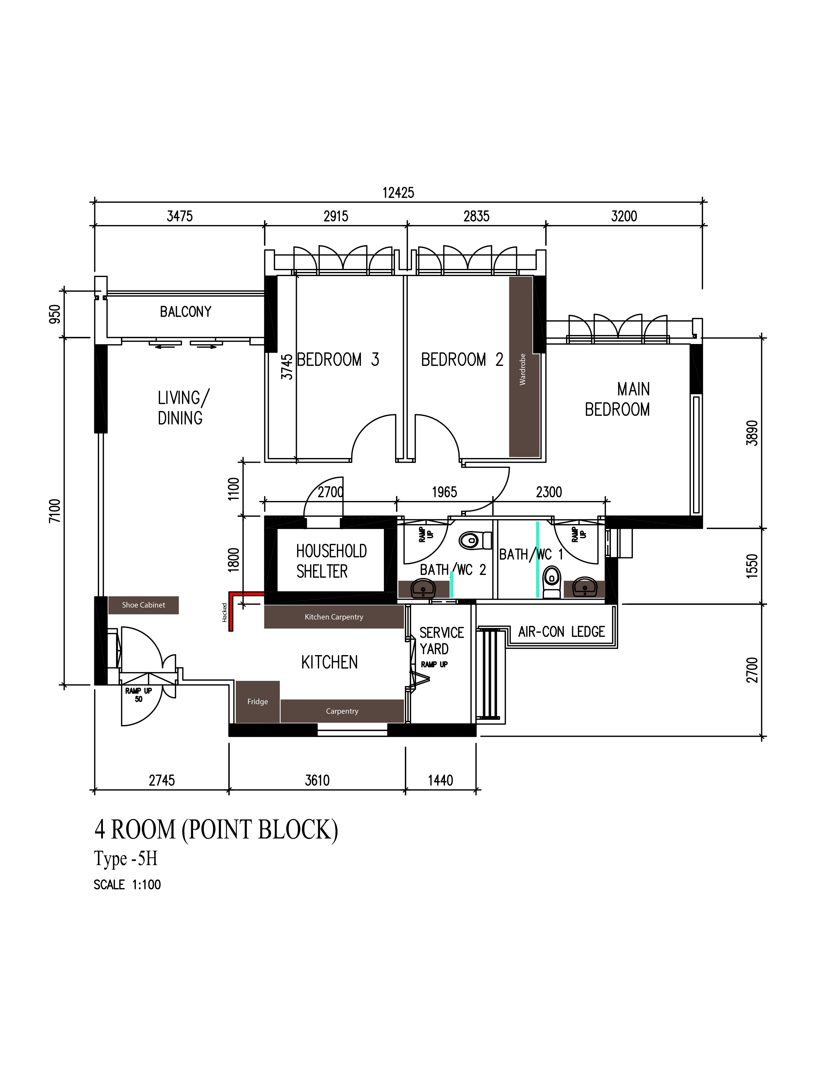 1.5 Years On: Our $38k Chic, Moody Scandi Home Remains Cozy & Inviting - Balcony, Living/Dining, Bedroom 3, Bedroom 2, Main