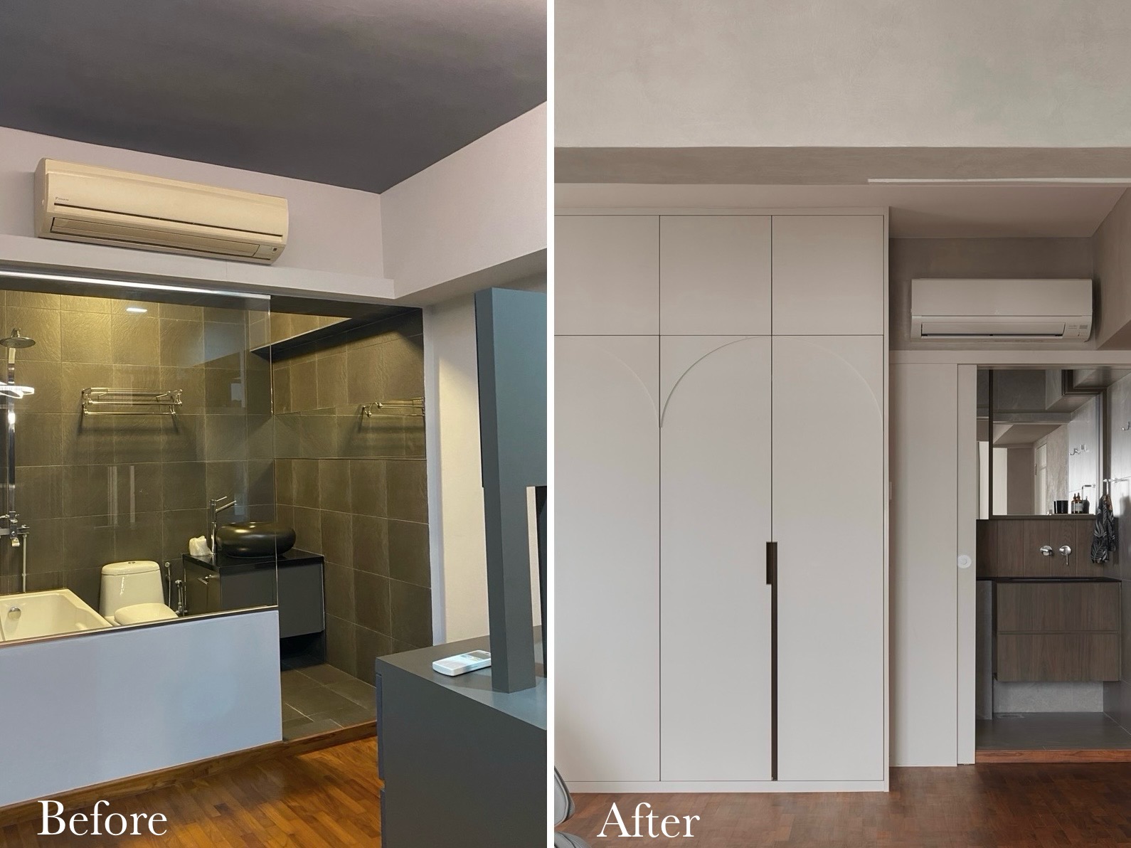 5-room HDB Resale Before-After: From Monotone to Light and Airy