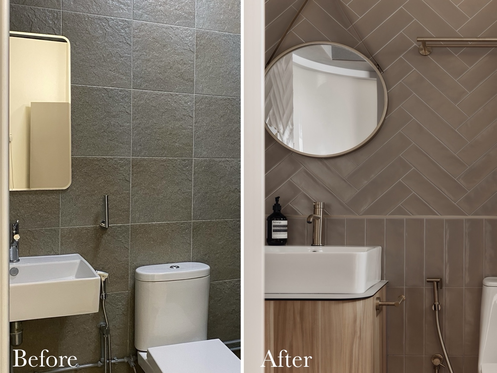 5-room HDB Resale Before-After: From Monotone to Light and Airy