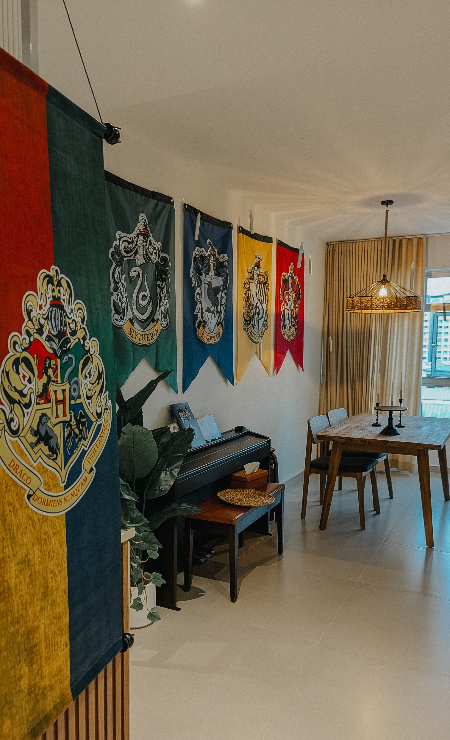 Our living room with a touch of Harry Potter⚡