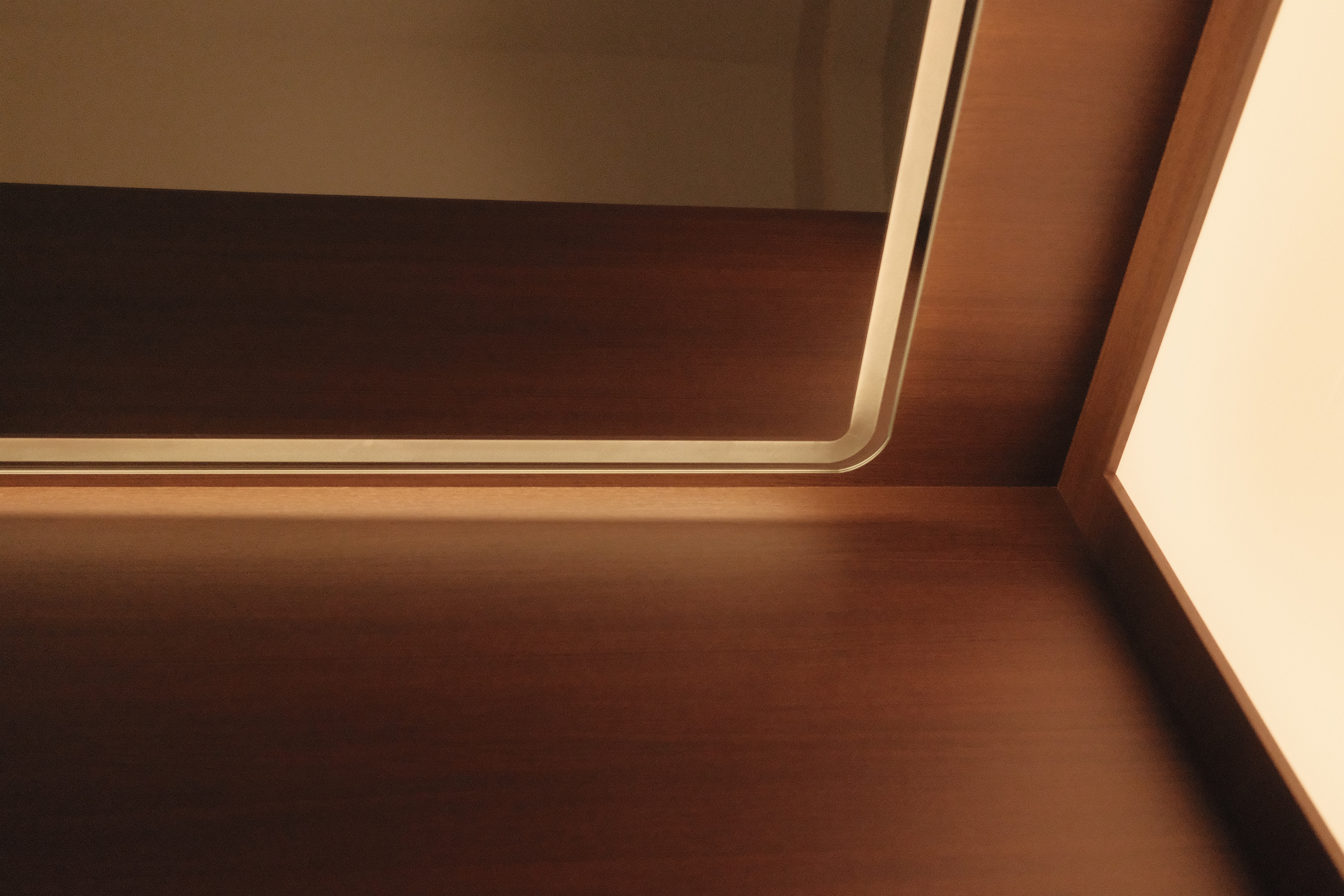 Retro-Glow:-Our-Mid-Century-Vanity-Nook-Tucked-In-Our-Walk-In-Wardrobe