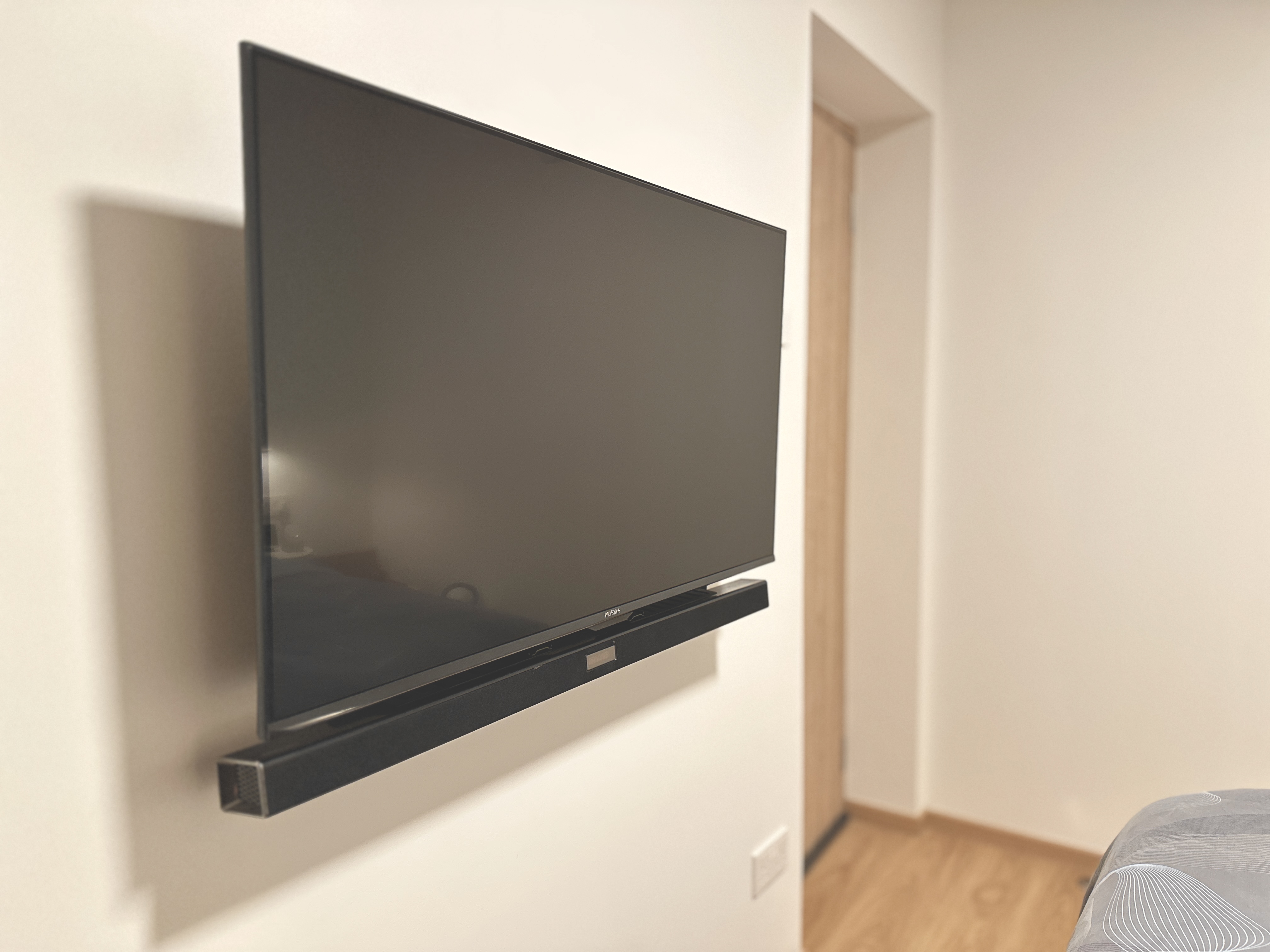 Cosy Minimalist Bedroom with Smart Features and No Built-in!