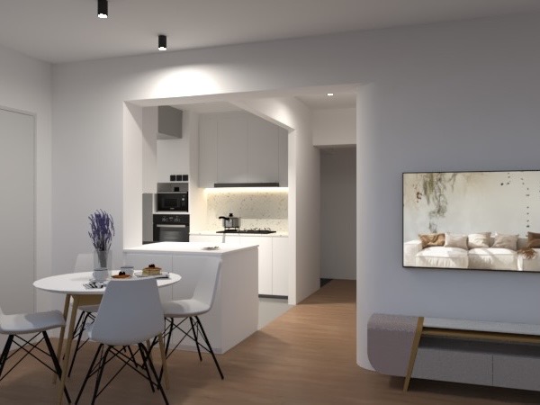 Renders VS Reality: Minimalist Kitchen Edition