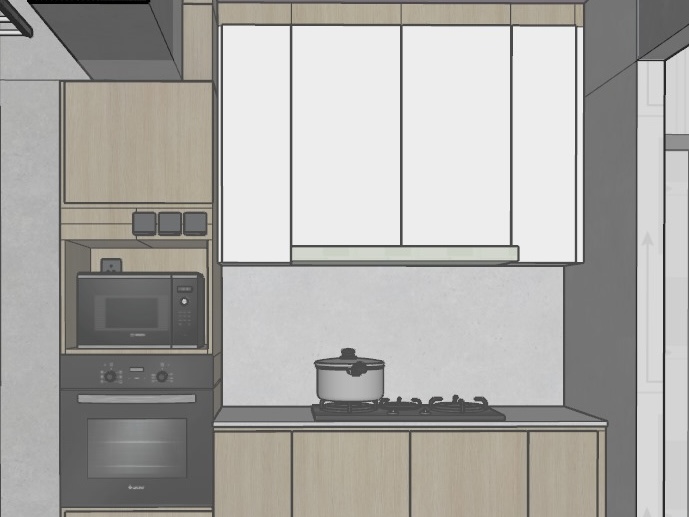 Renders VS Reality: Minimalist Kitchen Edition