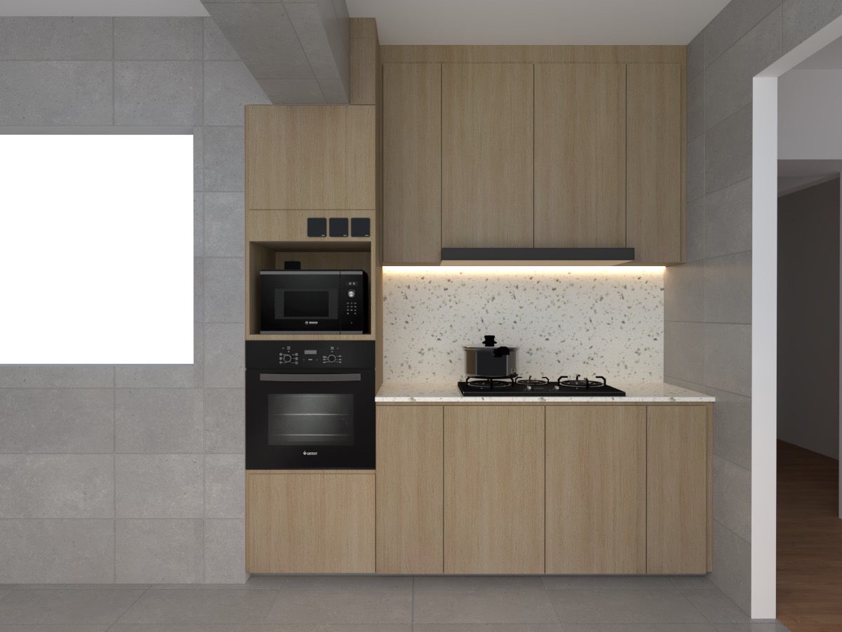 Renders VS Reality: Minimalist Kitchen Edition
