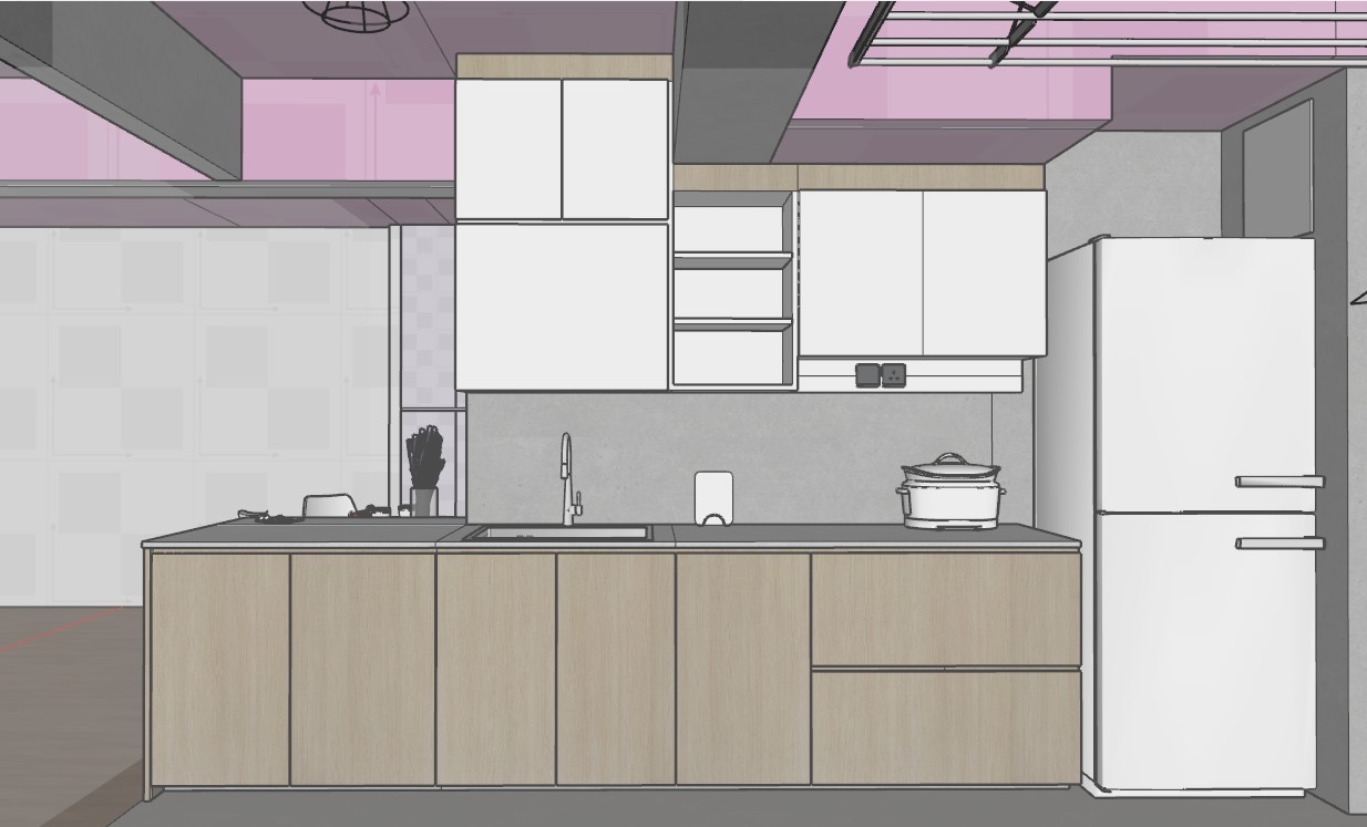 Renders VS Reality: Minimalist Kitchen Edition