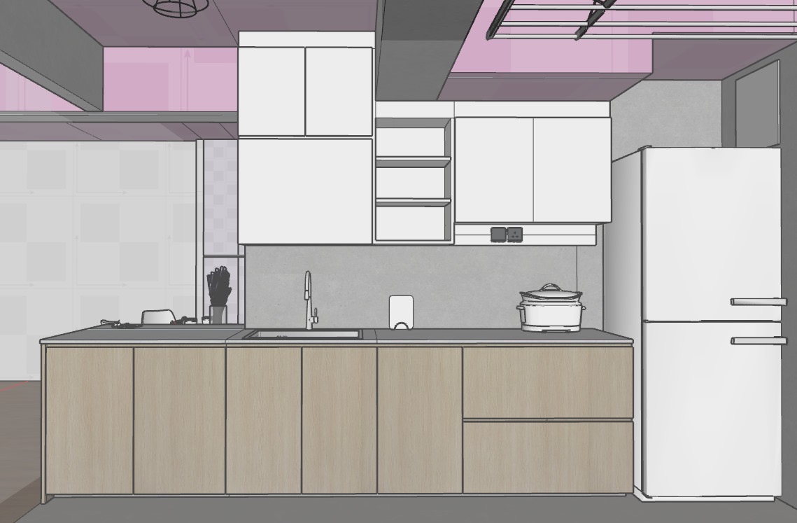 Renders VS Reality: Minimalist Kitchen Edition