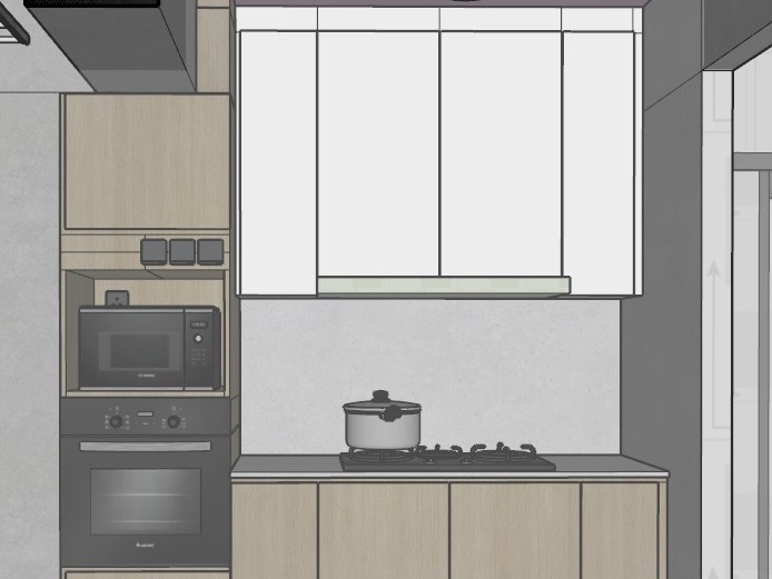 Renders VS Reality: Minimalist Kitchen Edition
