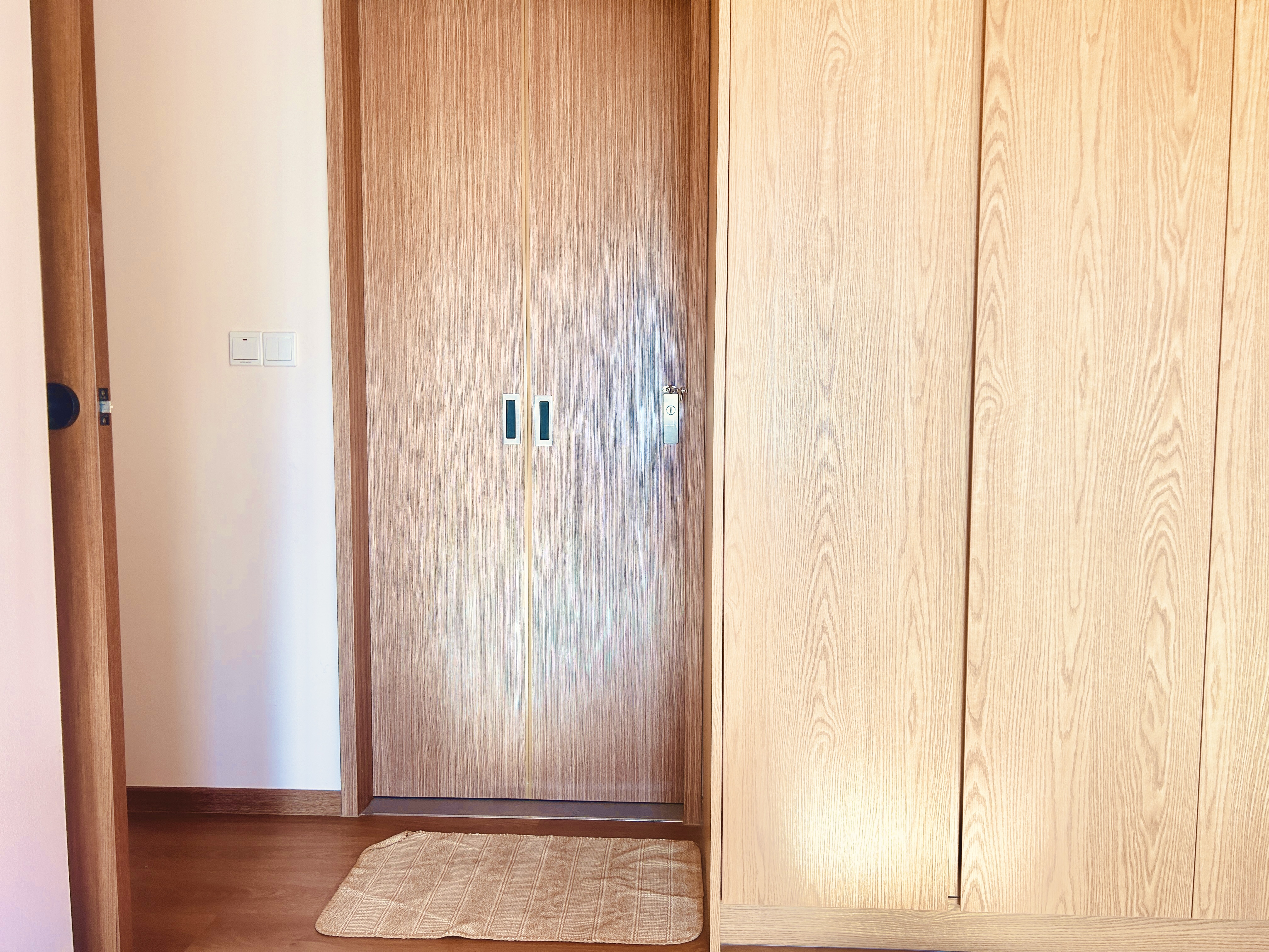 Warm and bright: a bedroom basking in natural light
