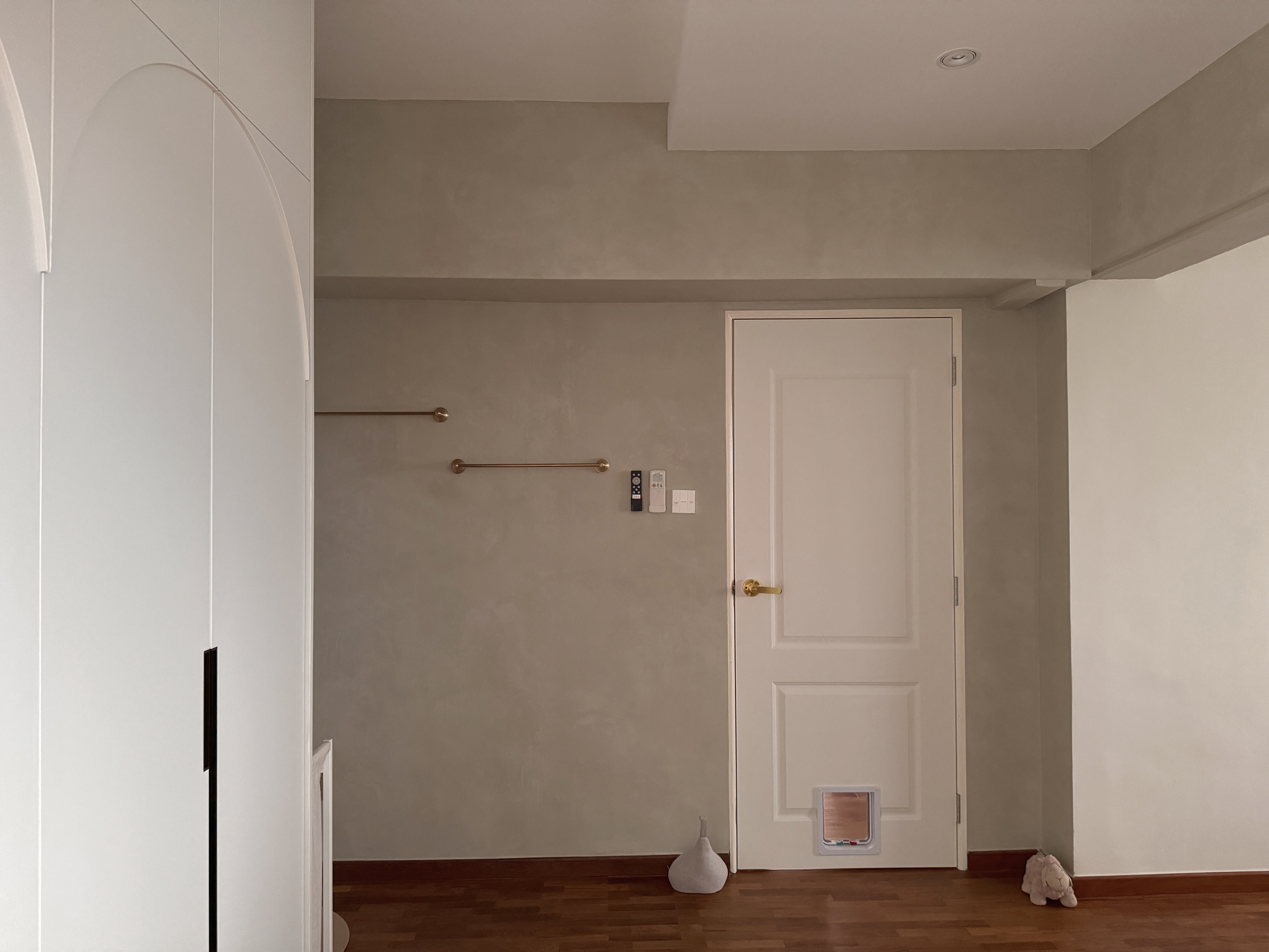 Our Limewash-effect Bedroom Using Textured Paint!