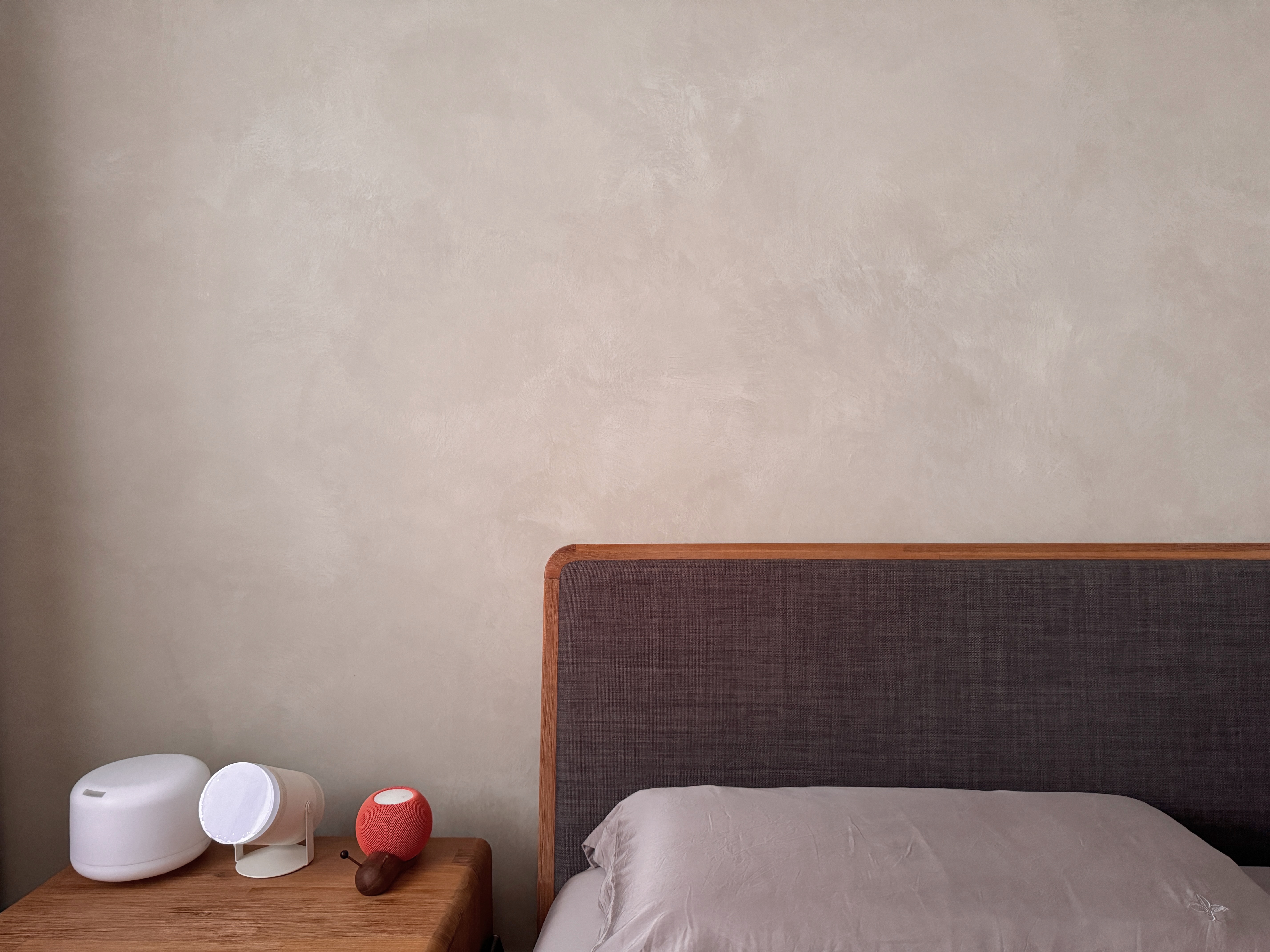 Our Limewash-effect Bedroom Using Textured Paint!