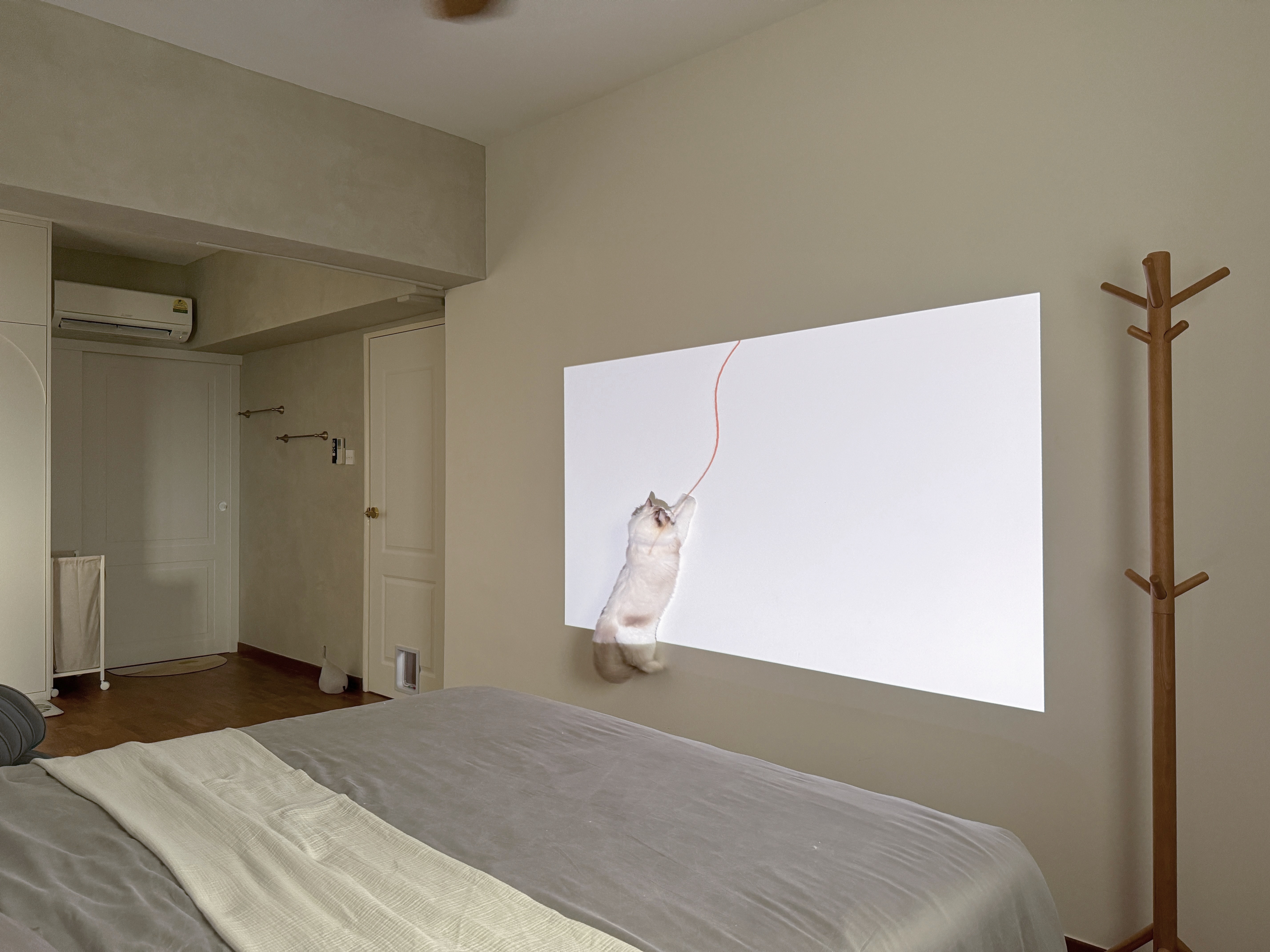 Our Limewash-effect Bedroom Using Textured Paint!