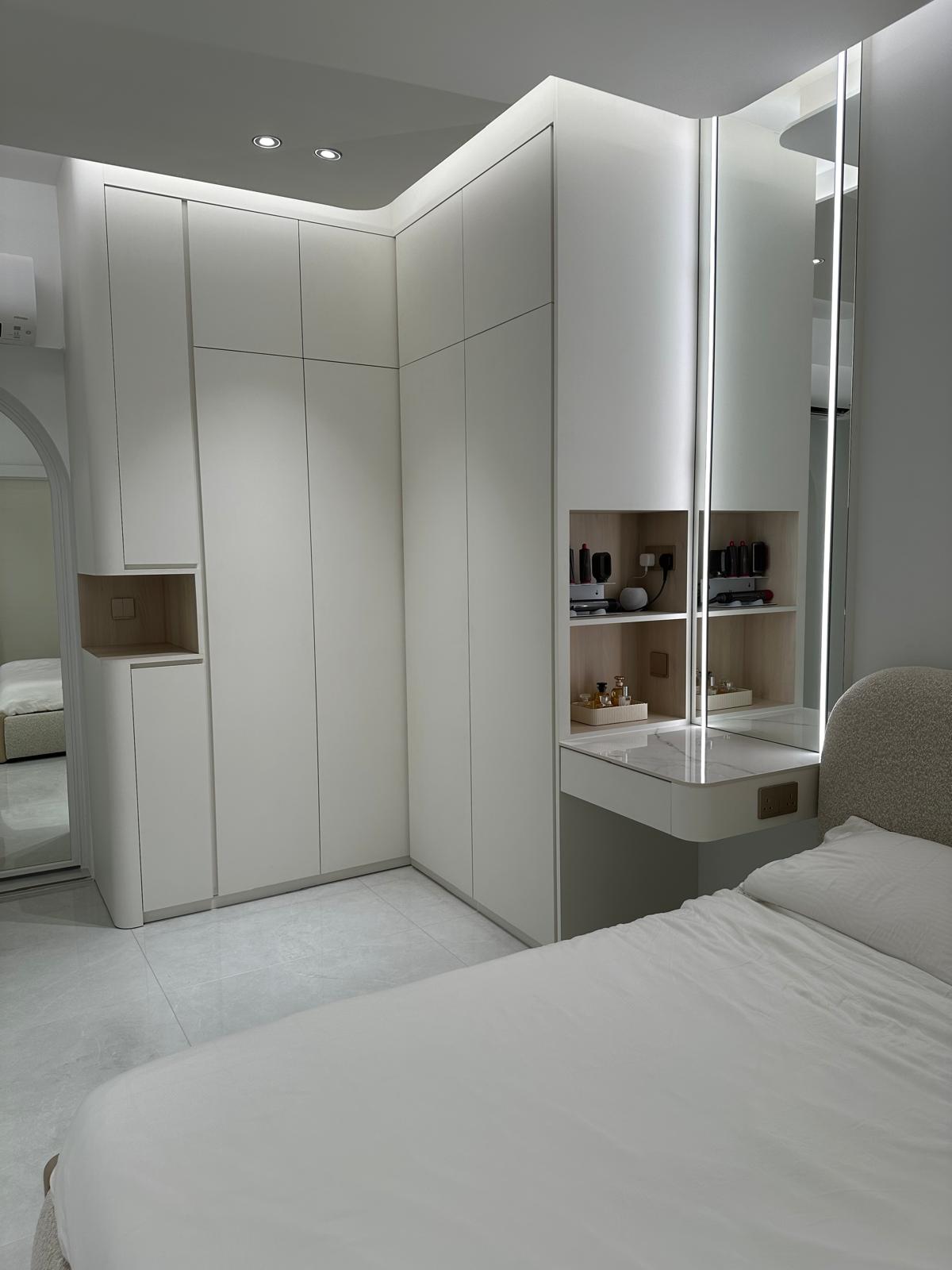 Vanity area: Aesthetic, yet practical