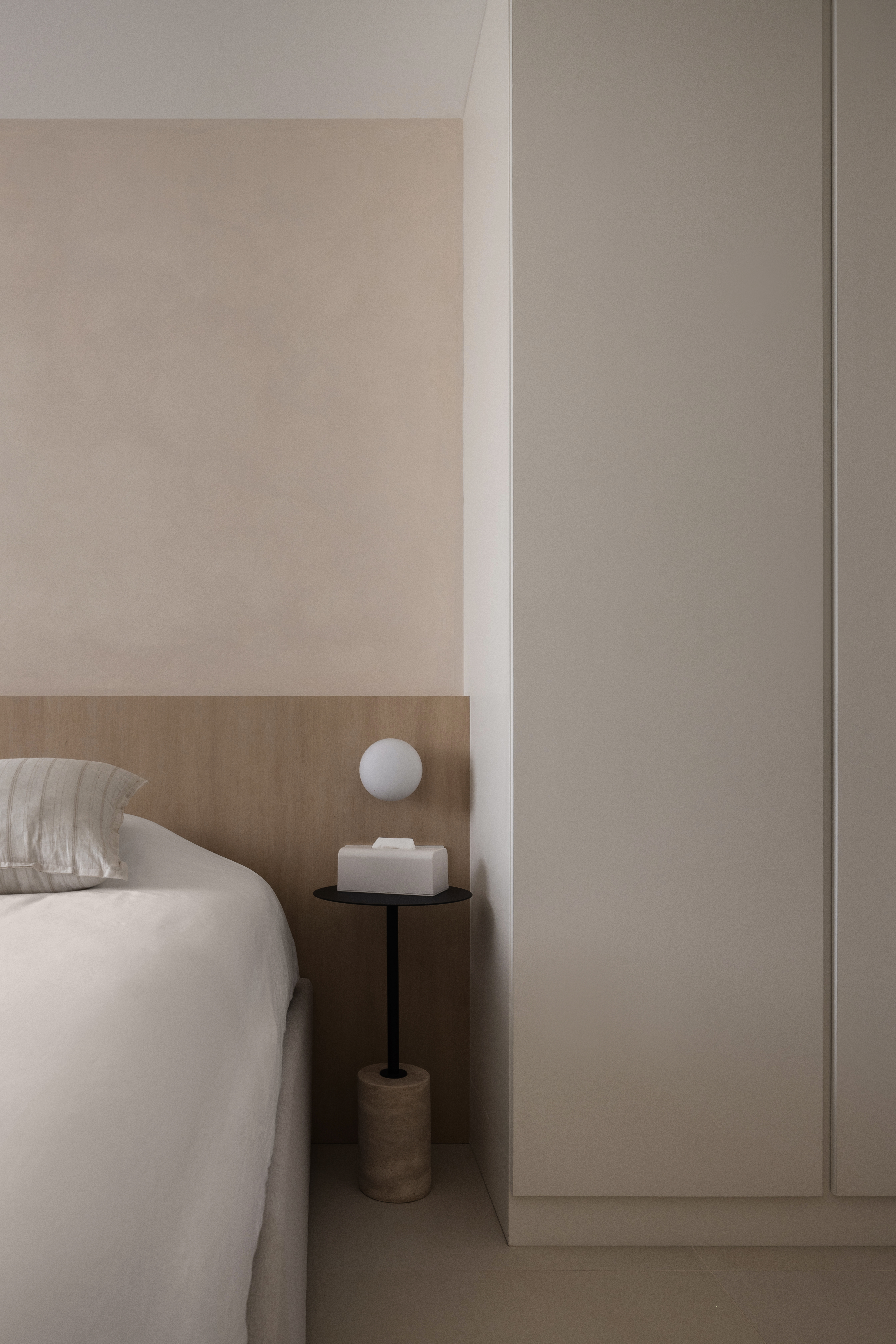 Our Bedroom, where textures take centre stage