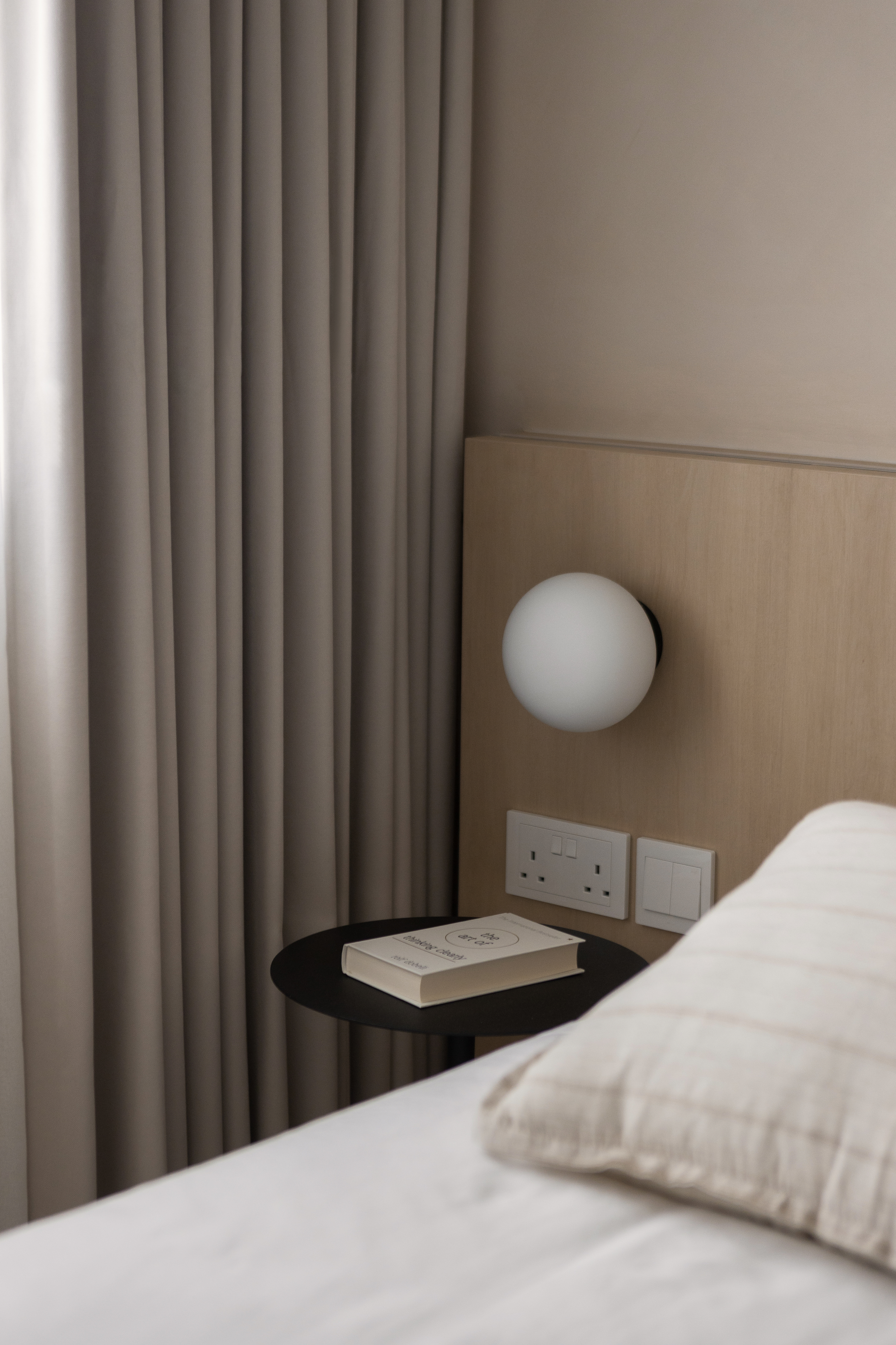 Our Bedroom, where textures take centre stage