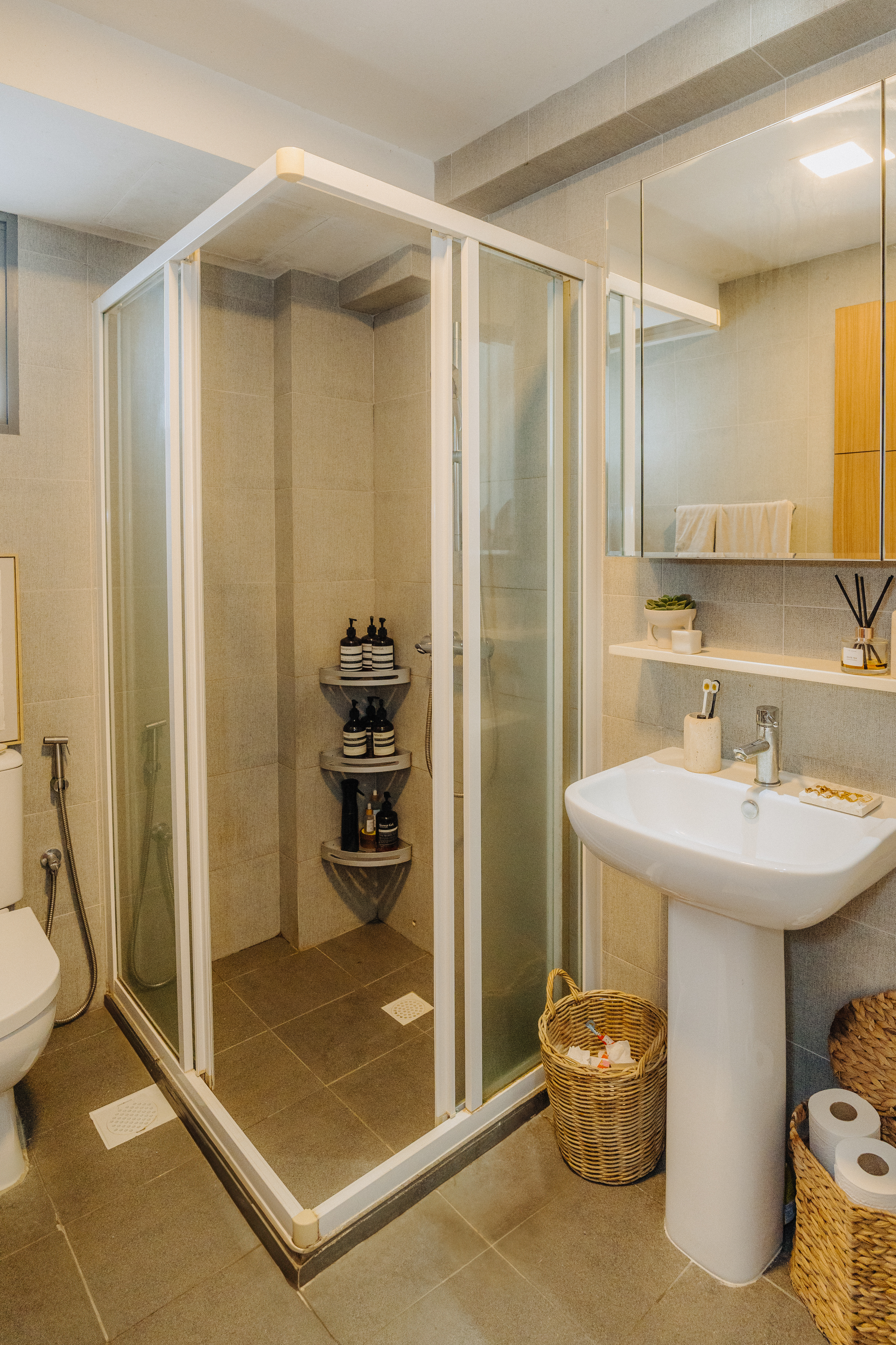 Our Neutral Grey Master Bathroom: Styling Tips To Make It Spa-Like