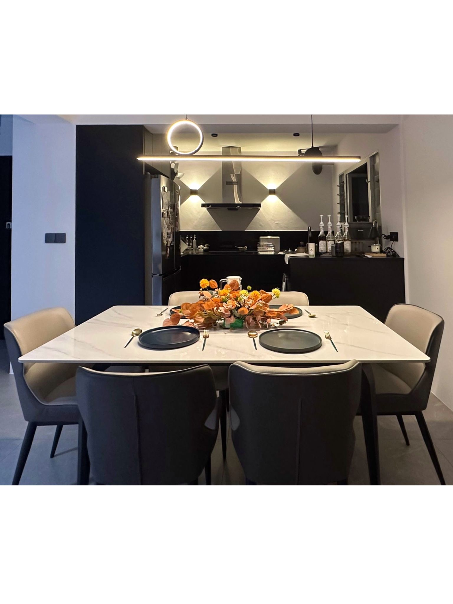 Before & After: Dining Area 🍁🍂