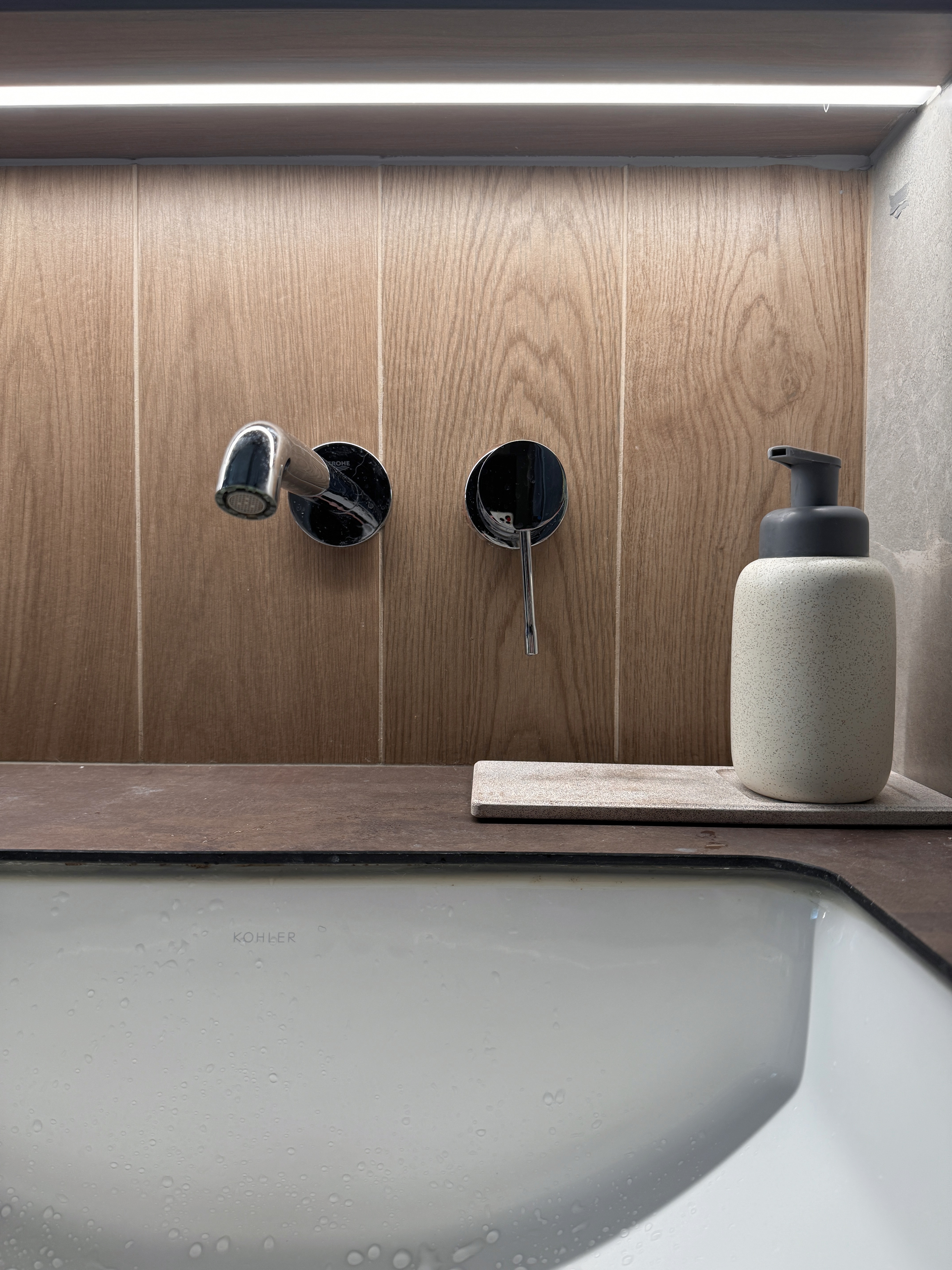 A Curved Glass Wall in Your Bathroom? See How We Made It Work!