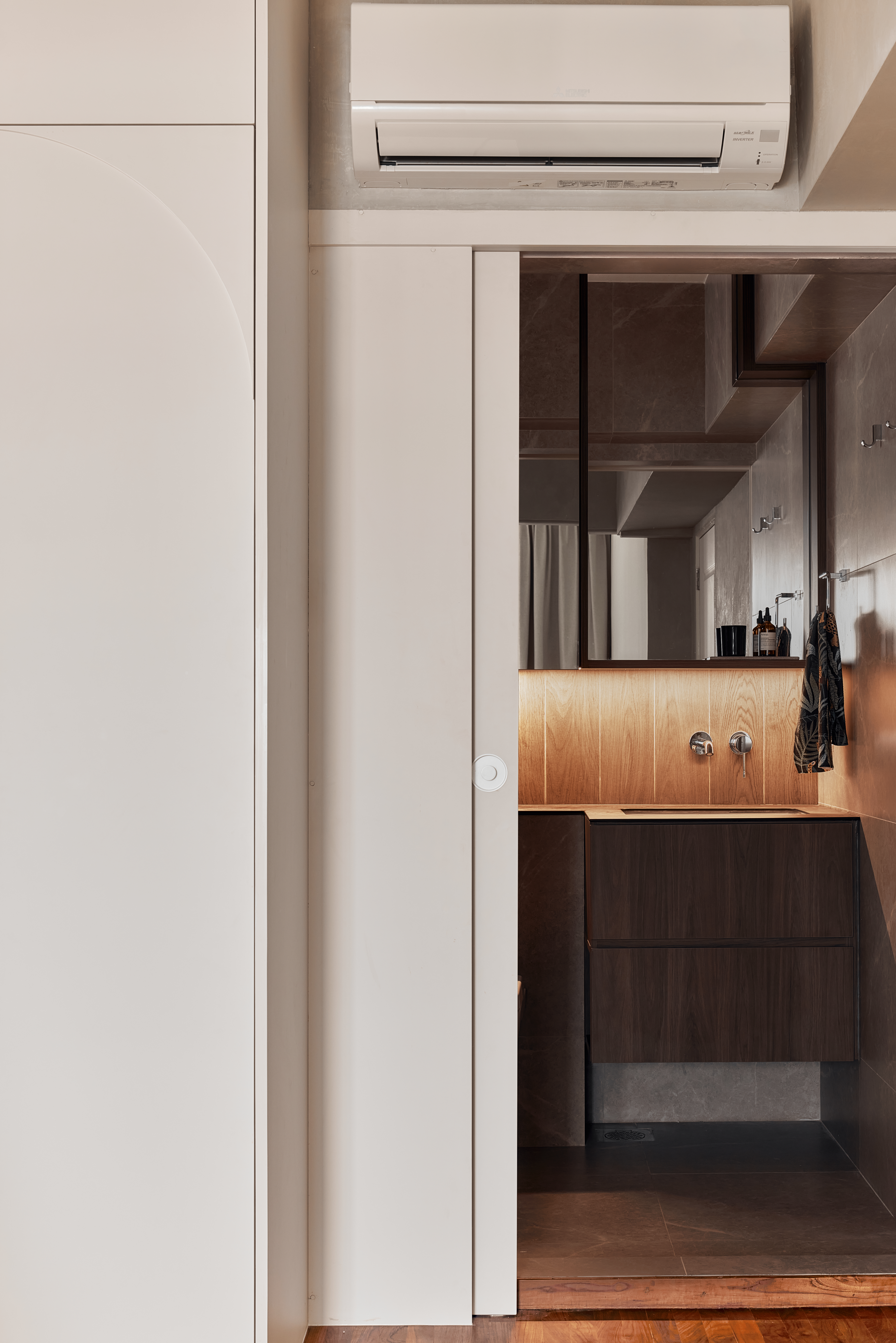 A Curved Glass Wall in Your Bathroom? See How We Made It Work!