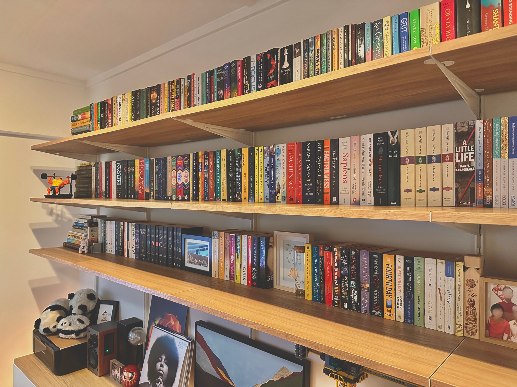 A Bookworm's Dream: A Cosy & Warm No Built-in Clutter-Free Study!