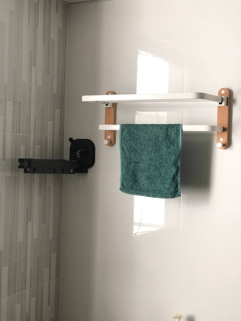 Our Bathroom: No Glass Panel with Round Basin