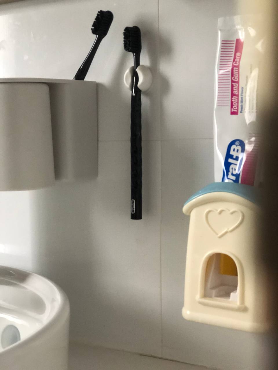 Our Bathroom: No Glass Panel with Round Basin