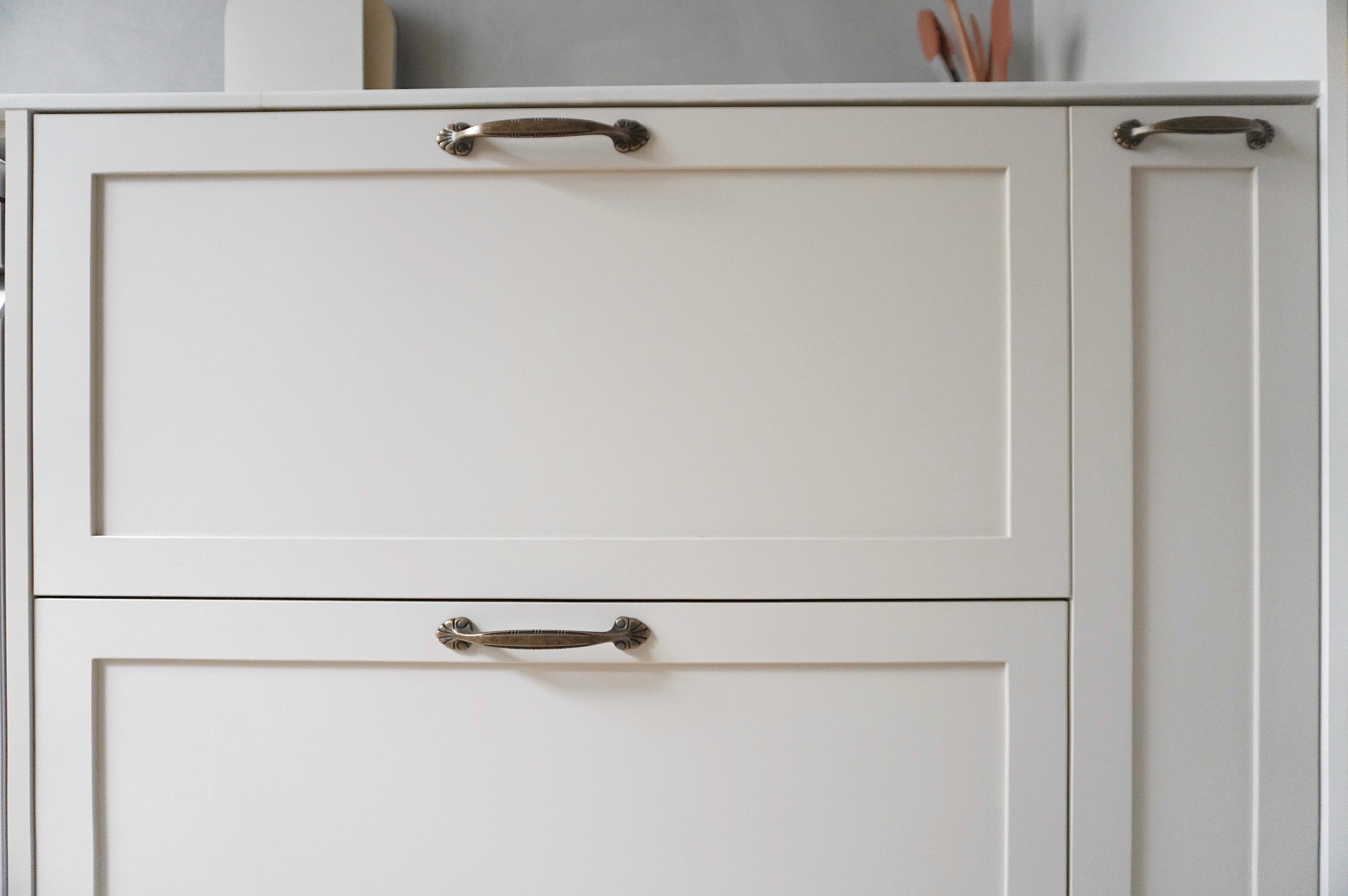 See How We Optimize Storage Space in Small Kitchen with Awkward Layout