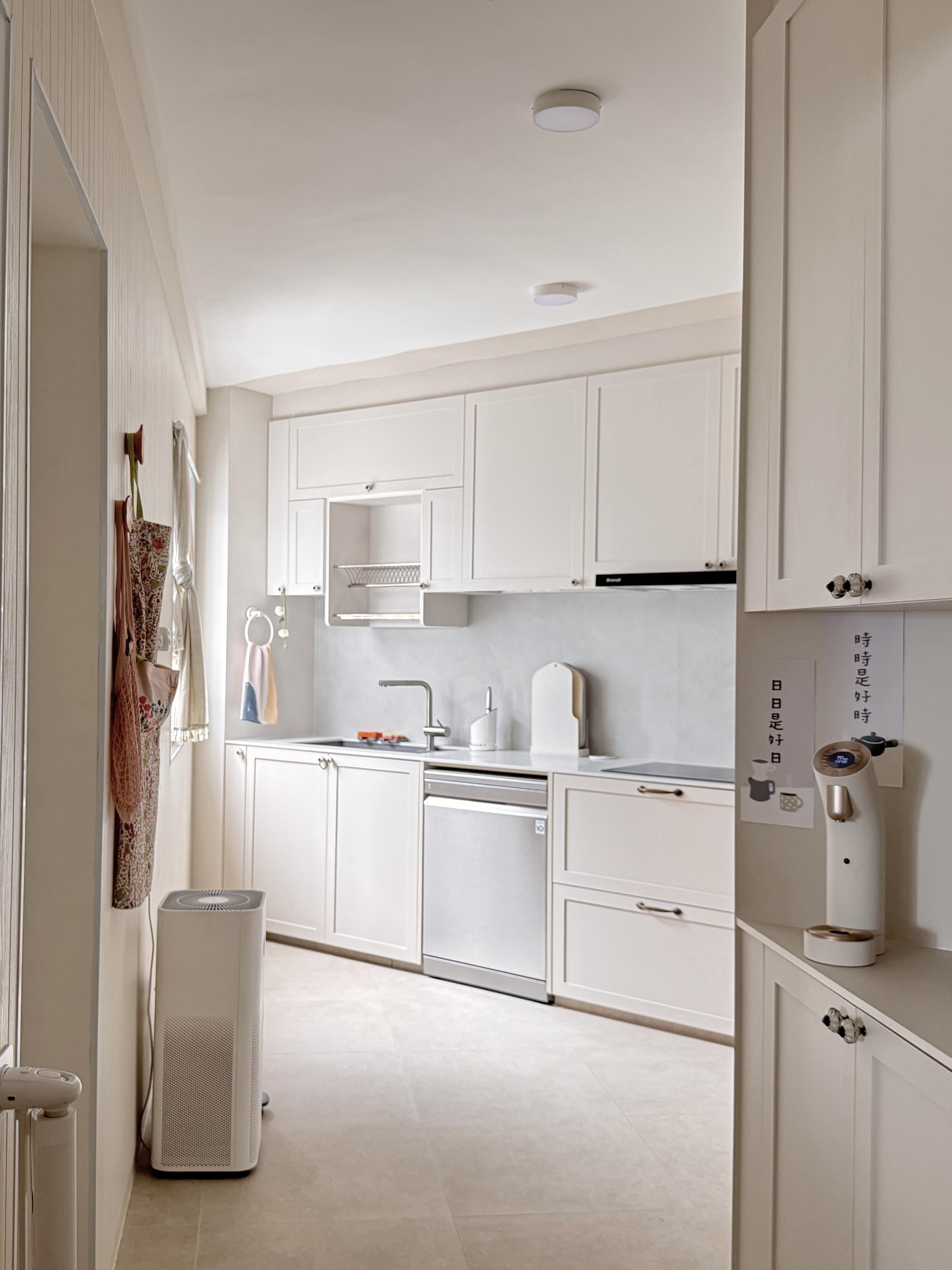 See How We Optimize Storage Space in Small Kitchen with Awkward Layout