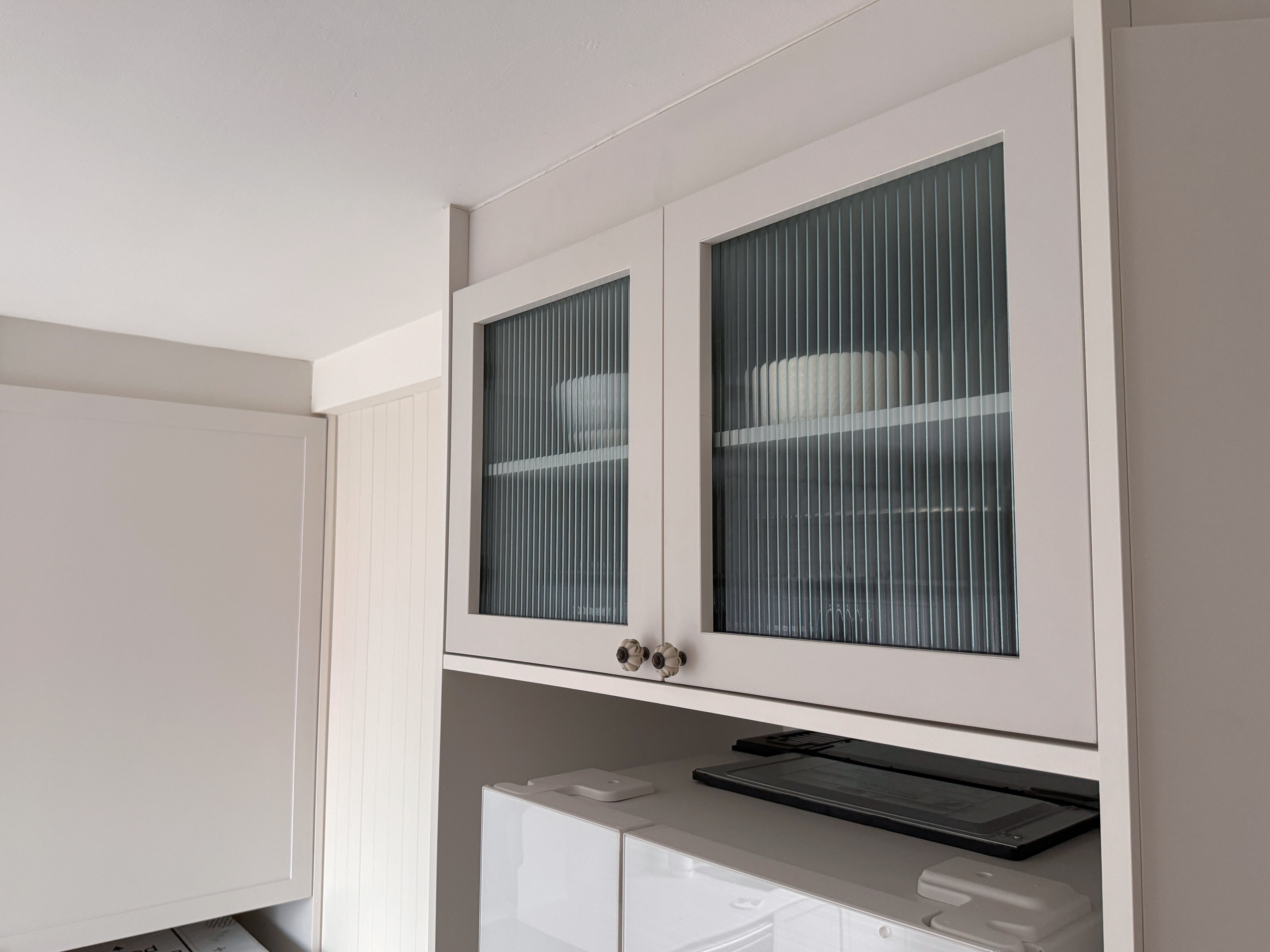 See How We Optimize Storage Space in Small Kitchen with Awkward Layout