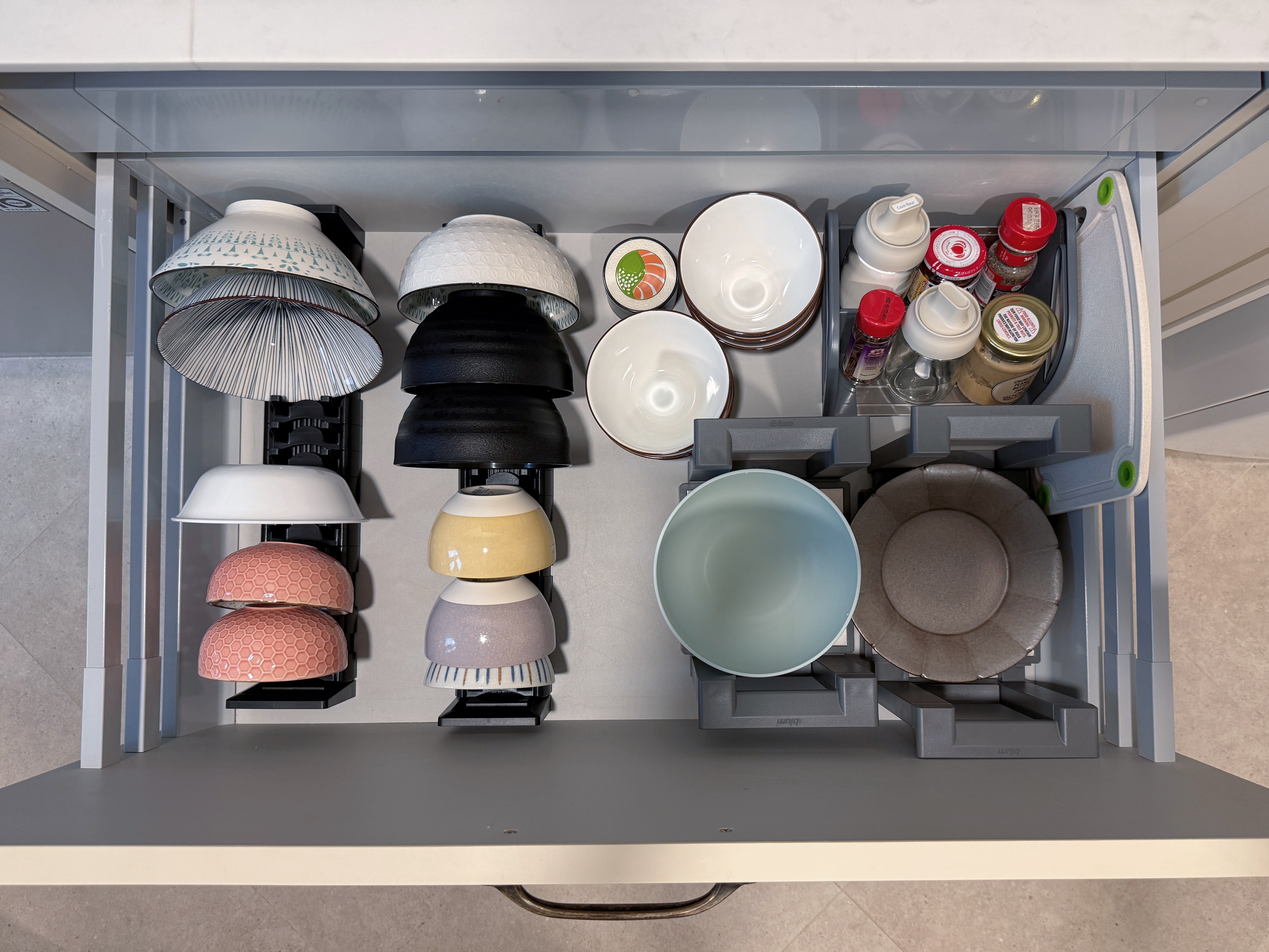 See How We Optimize Storage Space in Small Kitchen with Awkward Layout