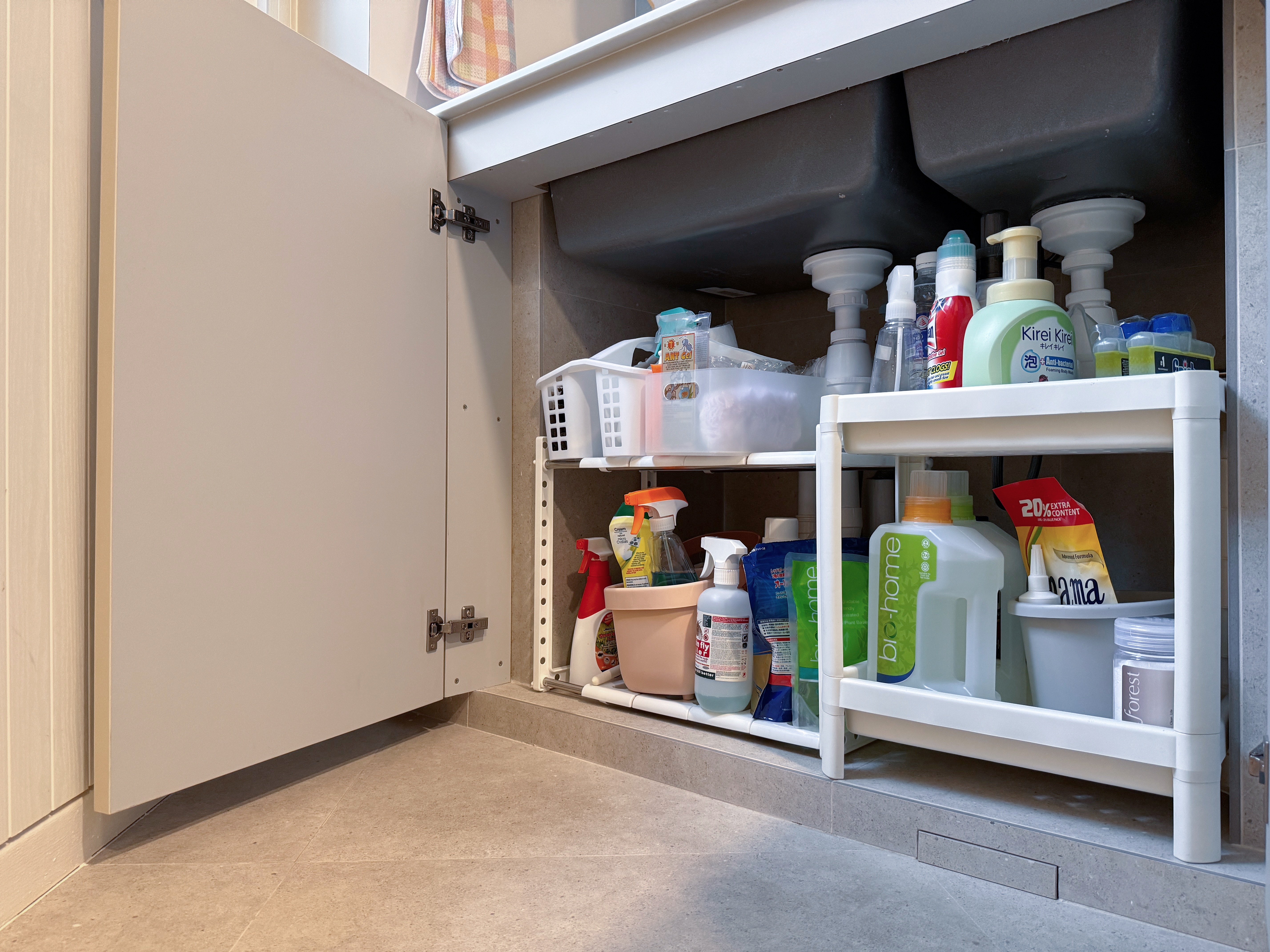 See How We Optimize Storage Space in Small Kitchen with Awkward Layout