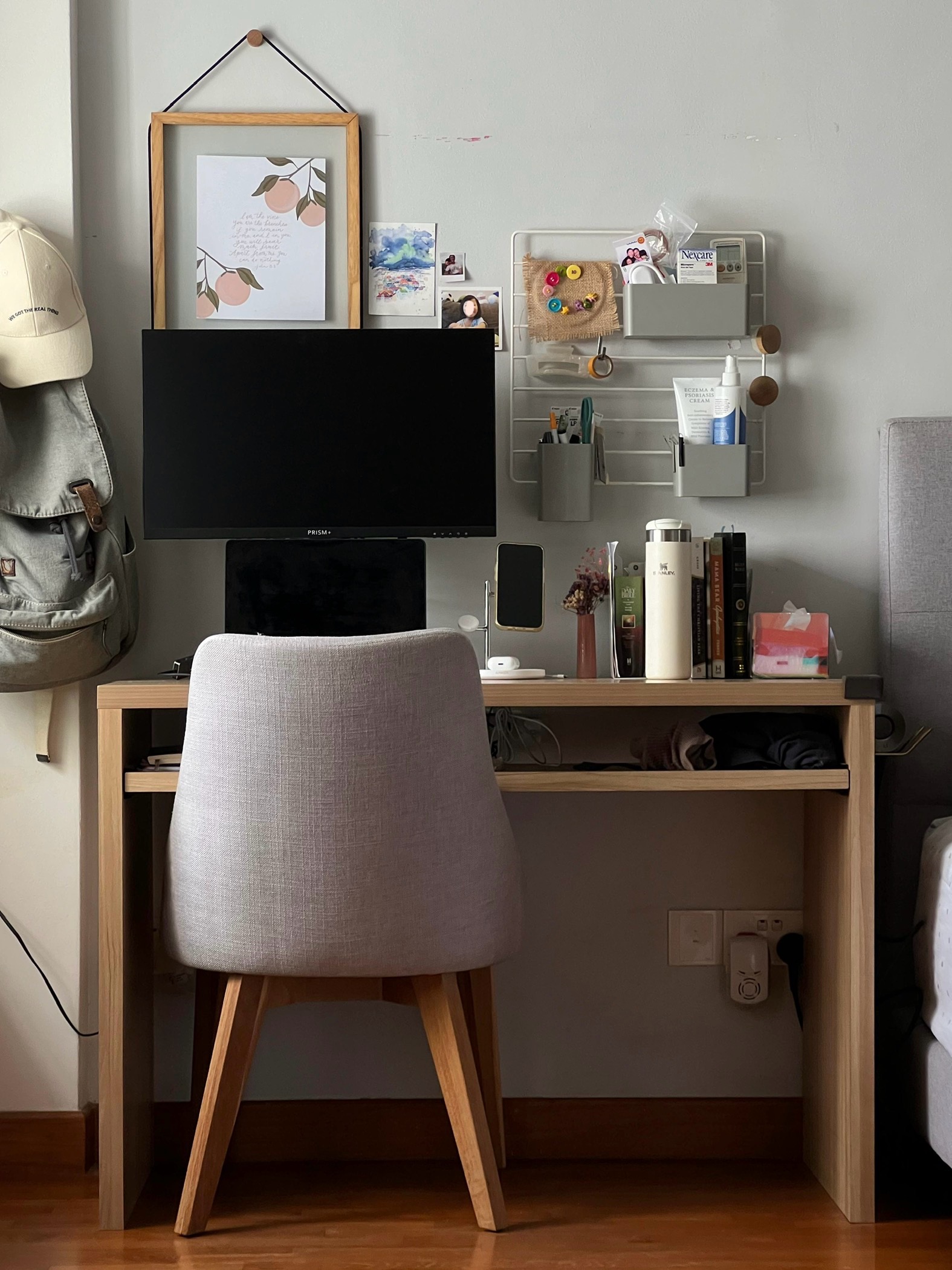 A Cosy Home Office in our Master Bedroom