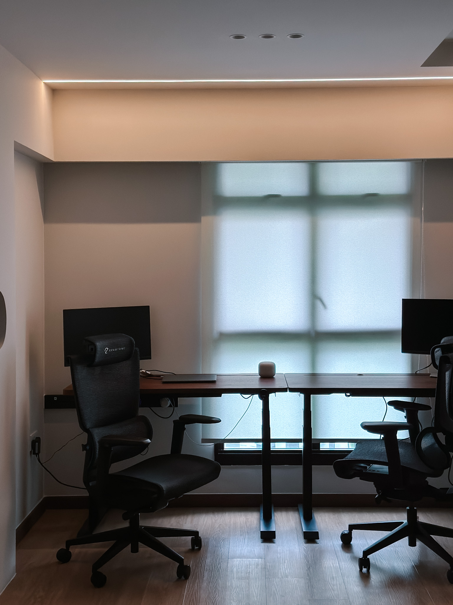 Our Study Room: Bright & Airy Workspace for 2 wfhomies