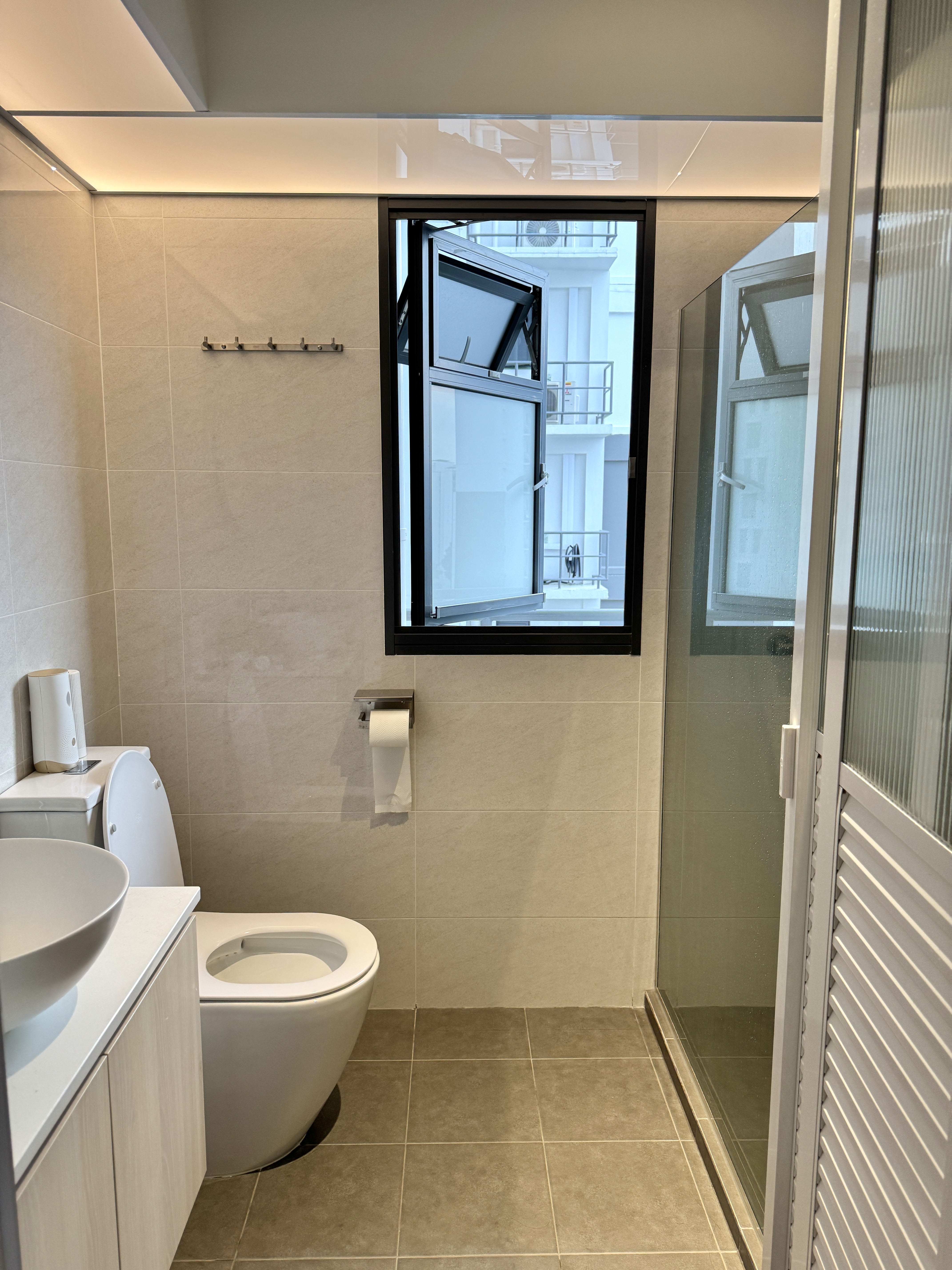 Keeping HDB tiles for our toilets!