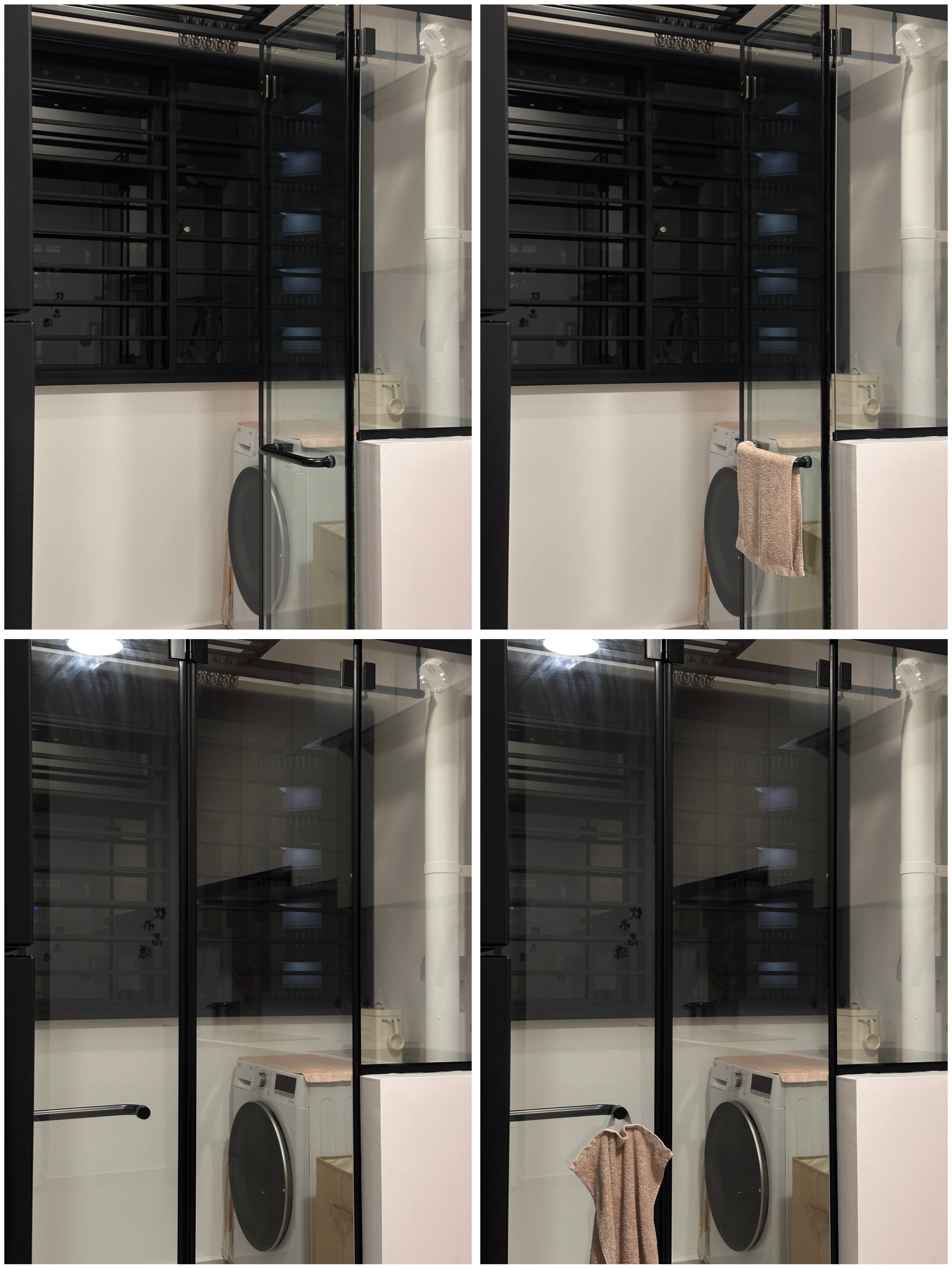 A Minimalistic Yet Functional Service Yard Without Carpentry