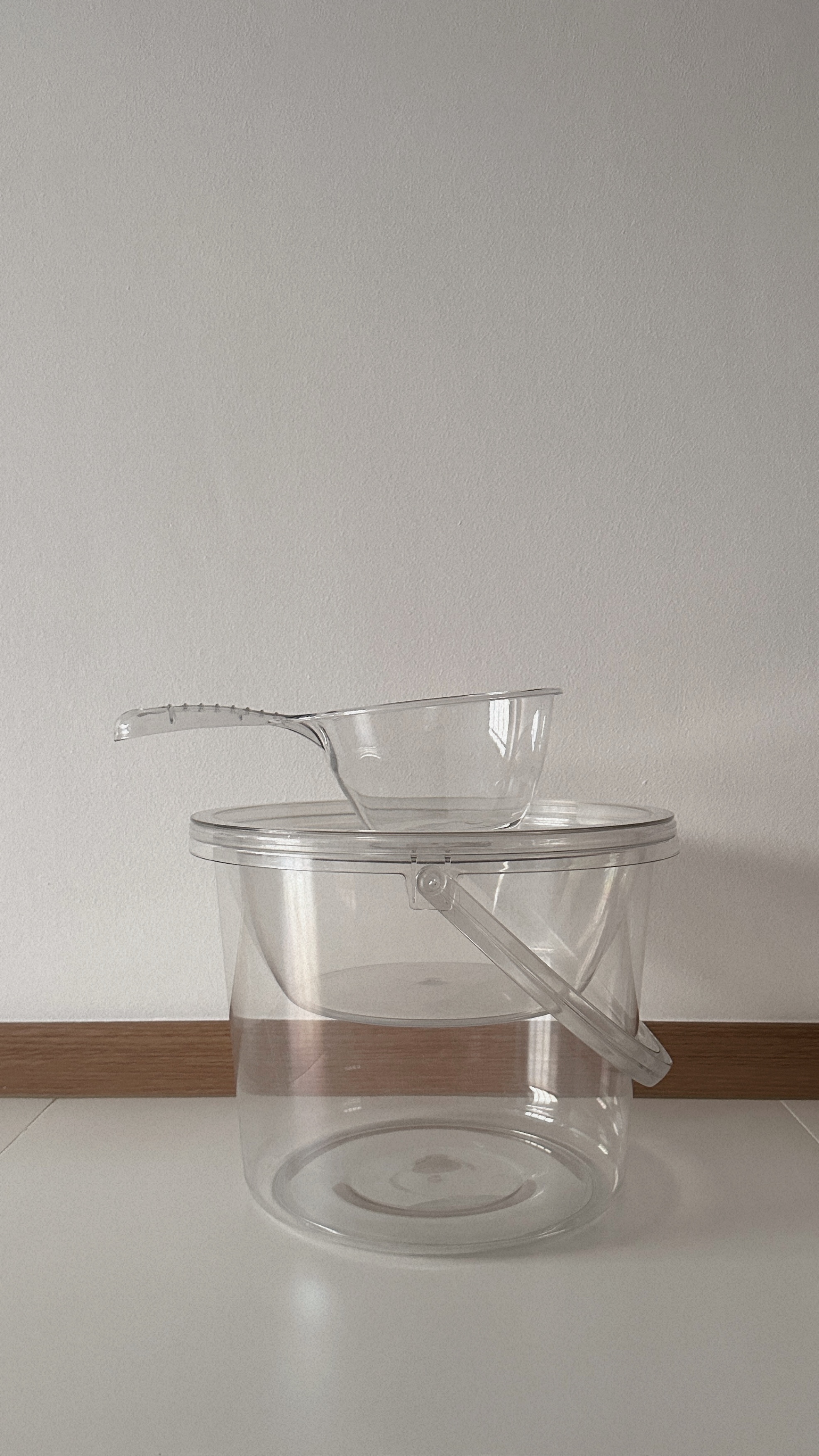 A Minimalistic Yet Functional Service Yard Without Carpentry