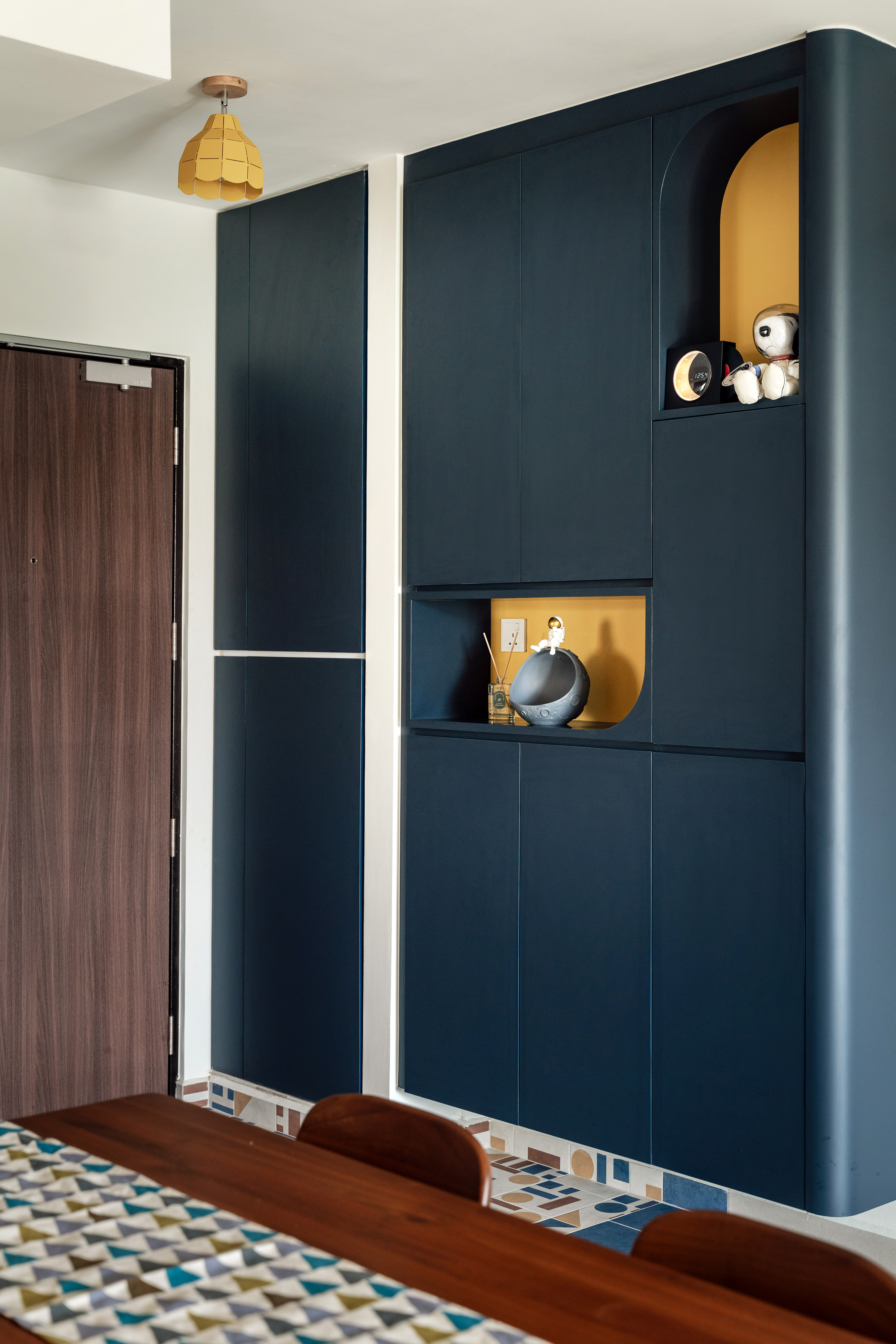 House Tour: A Mid-century Inspired 4-Room BTO with a Retro Flair