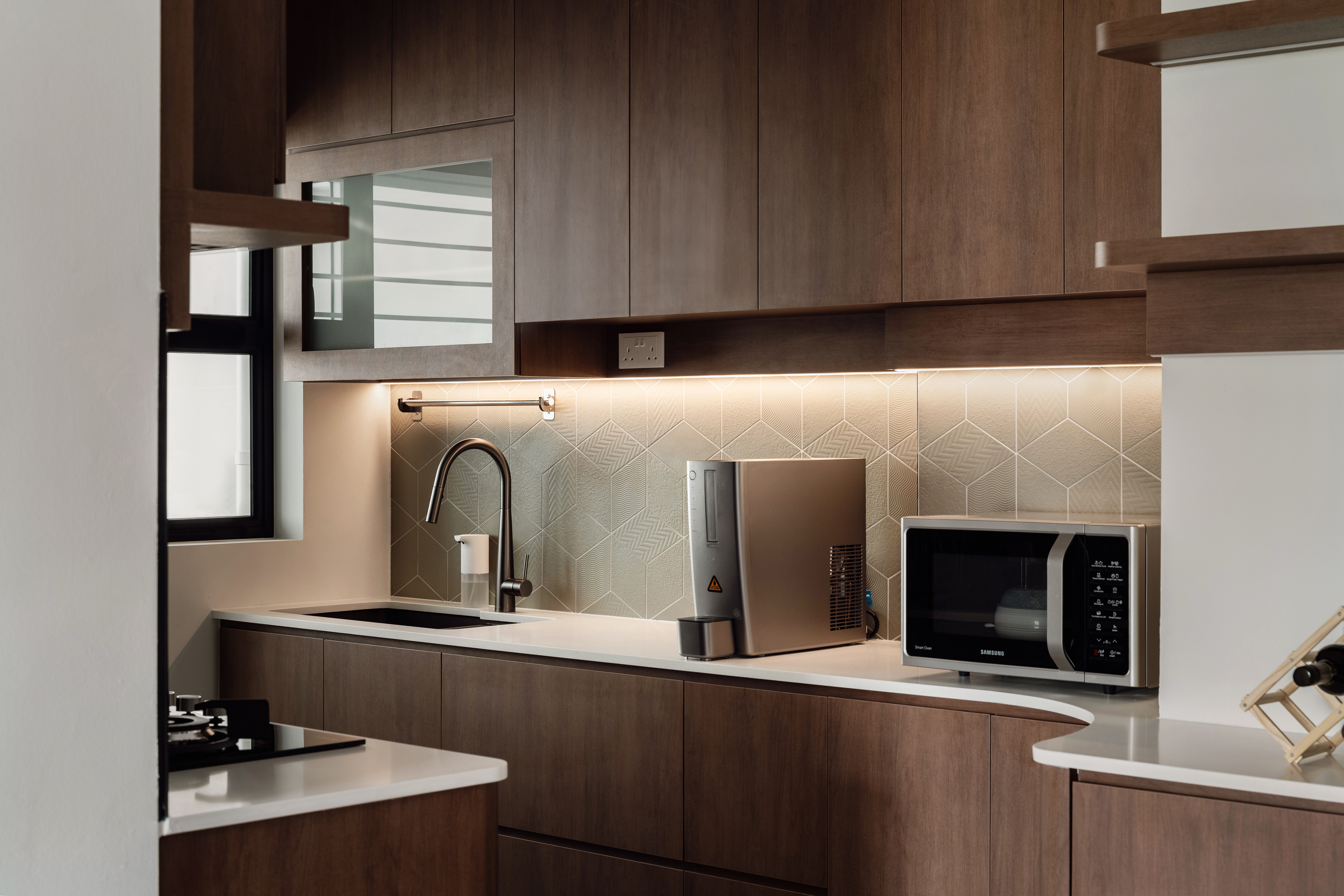 House Tour: A Mid-century Inspired 4-Room BTO with a Retro Flair