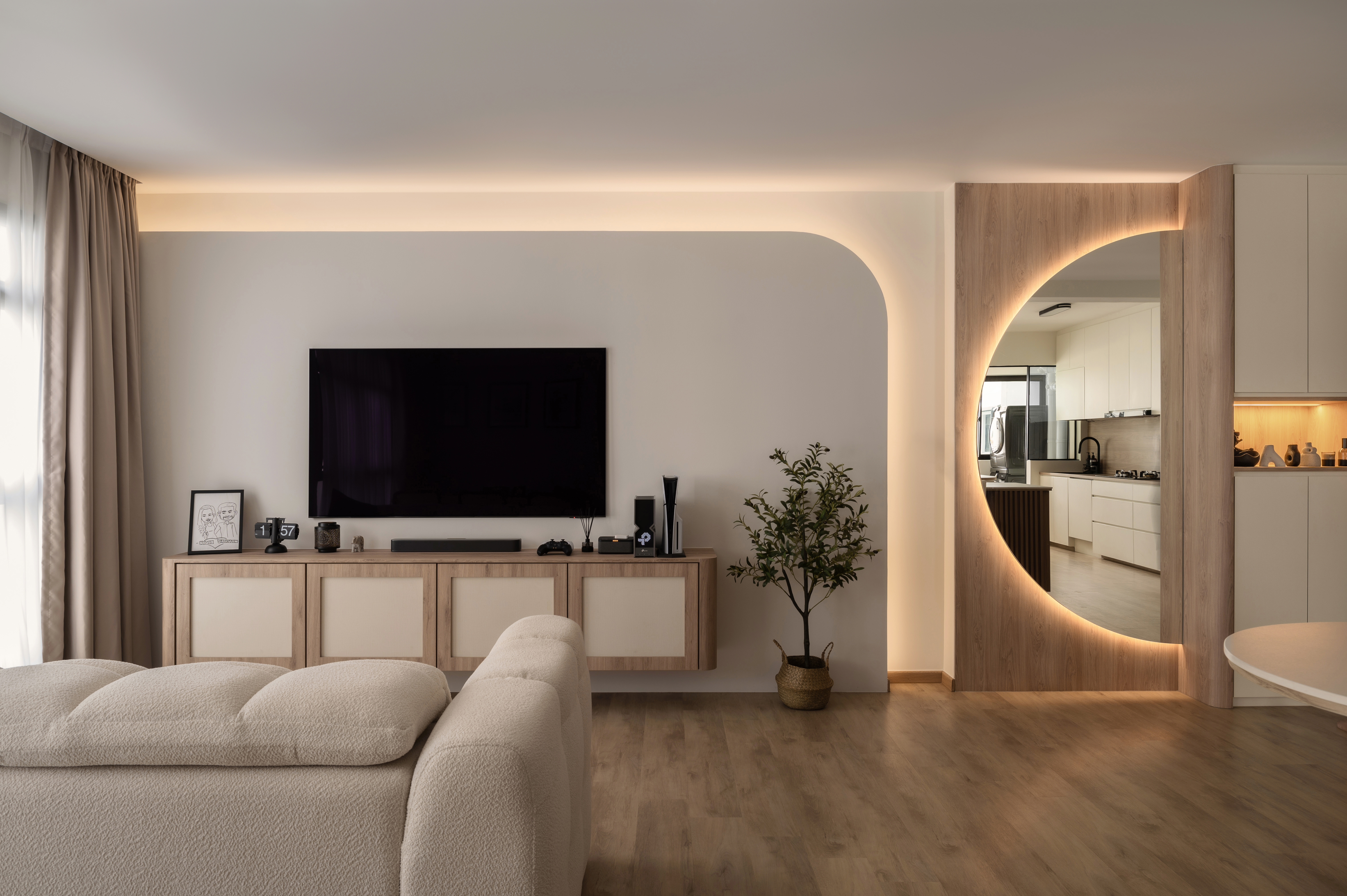 Modern Scandinavian Interior For A 4-Room BTO