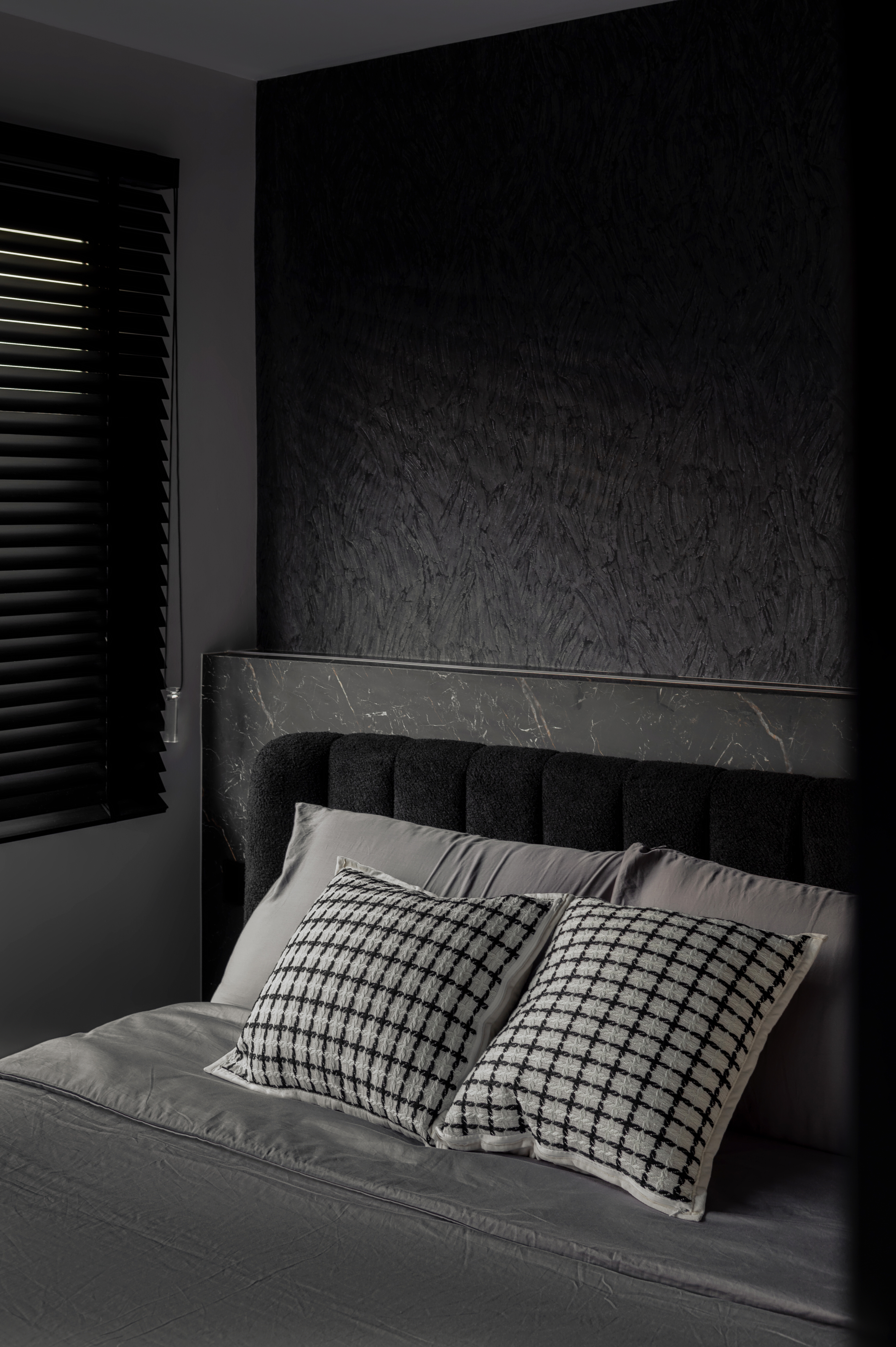 A Dark, Bold & Opulent Executive Apartment