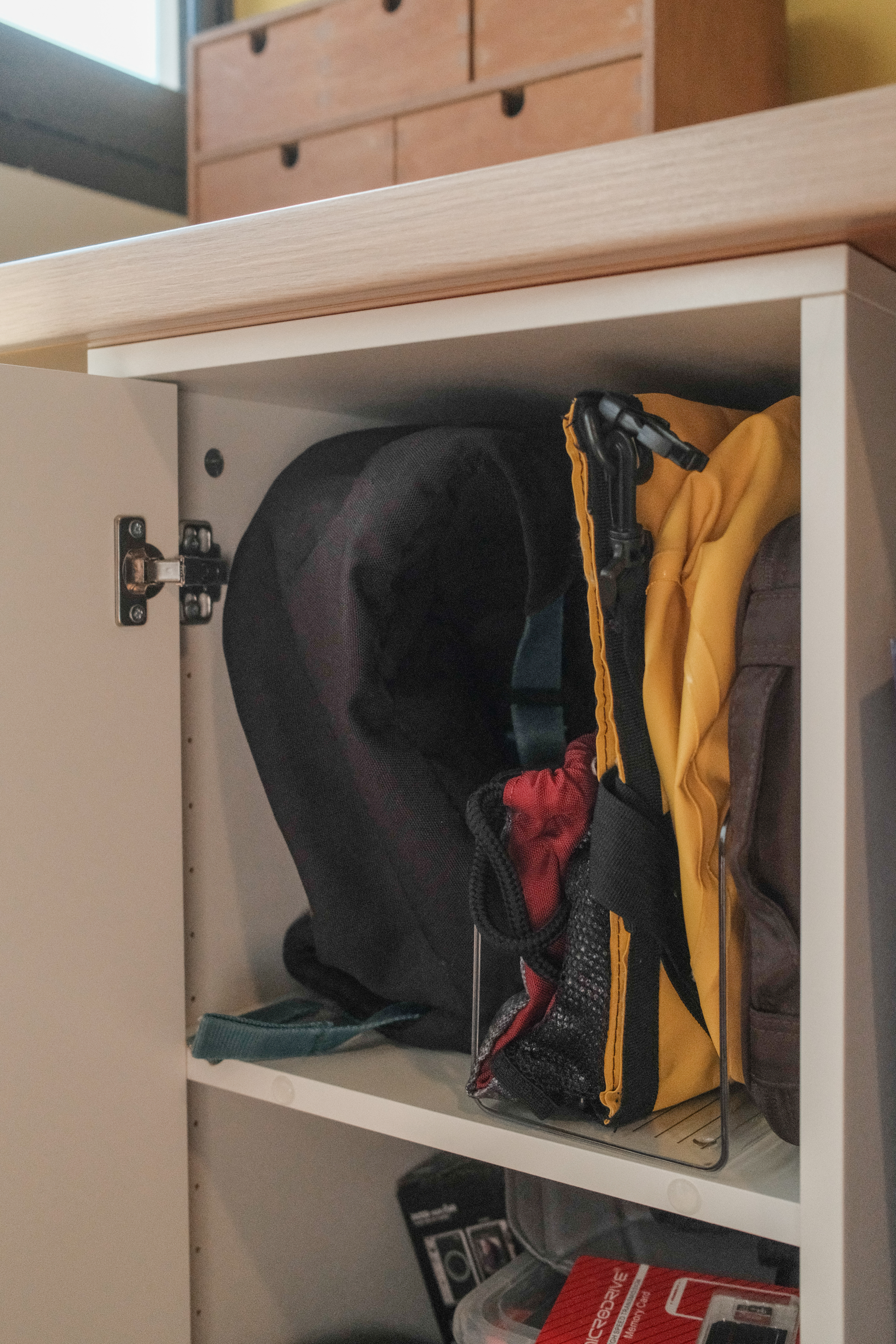 A Bright Workspace: Our Spacious Study with a Yellow Glow