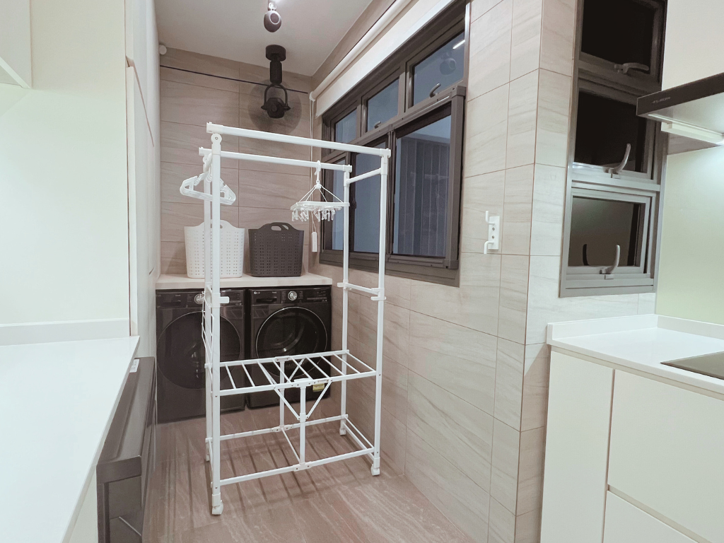 Laundry Area | Compact and Efficient | 5rm BTO in Tampines