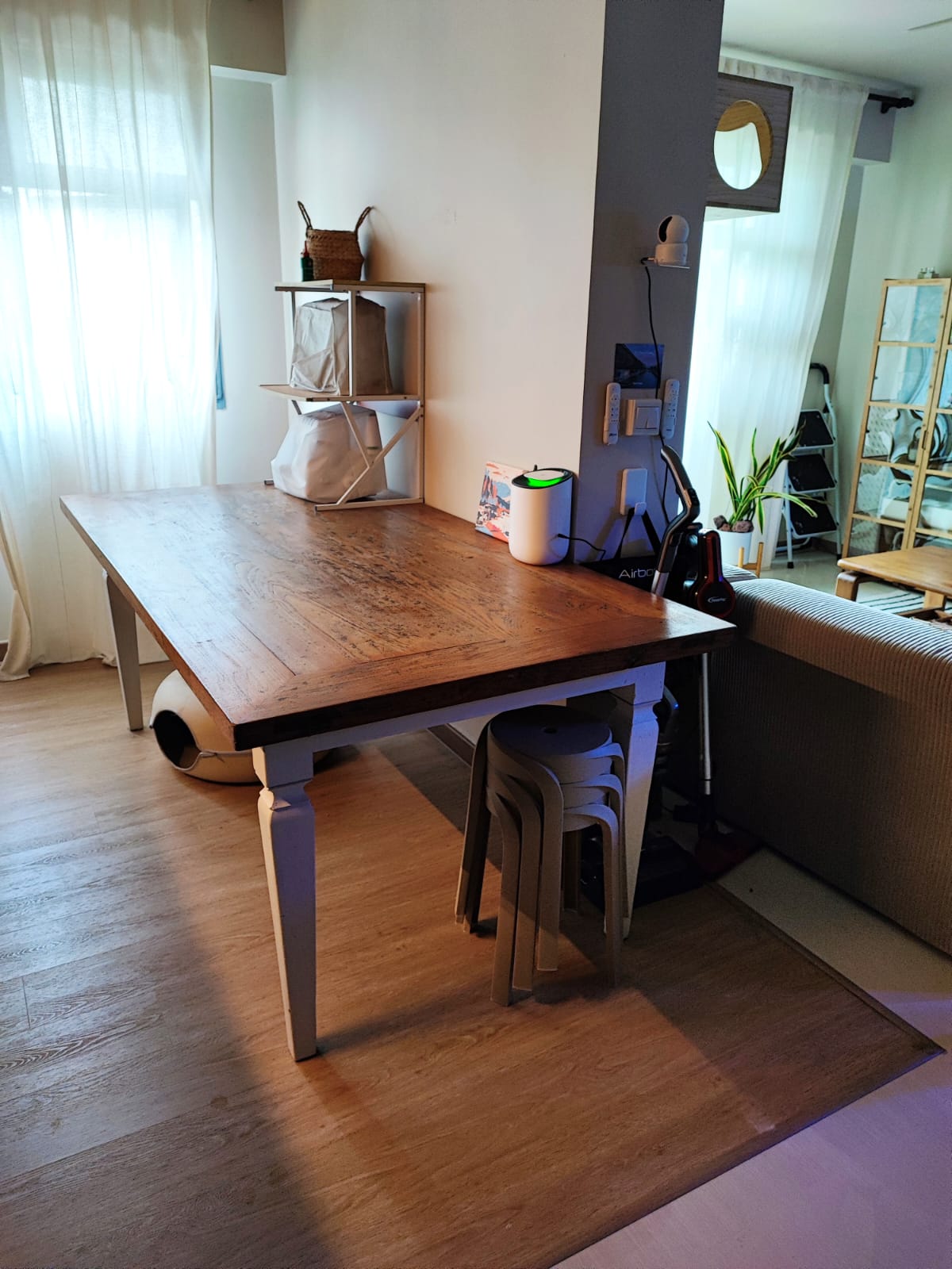 Cosy Wooden Home Office With No Built-Ins 🍂