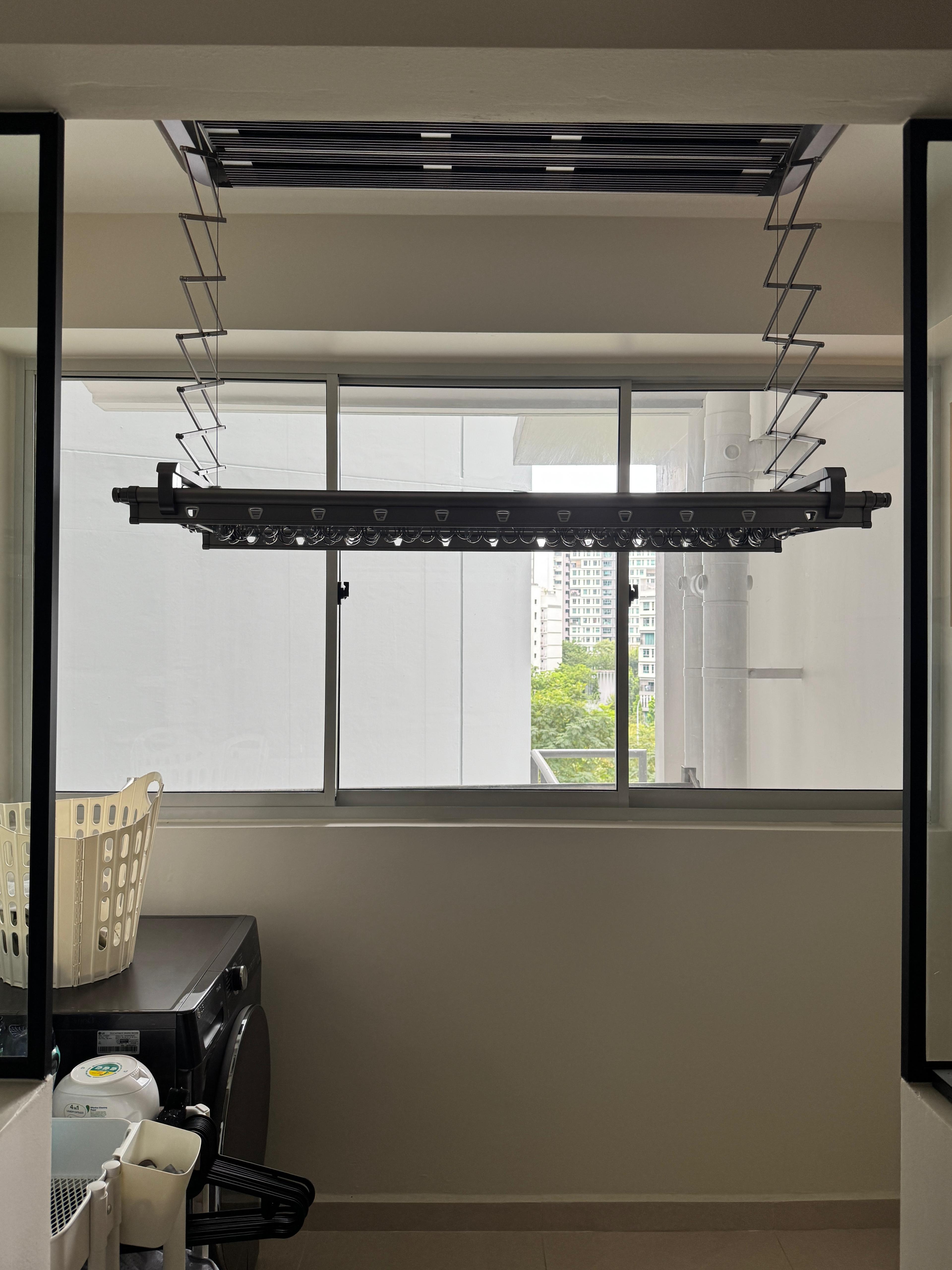 Our Simple and Minimalist Laundry Space