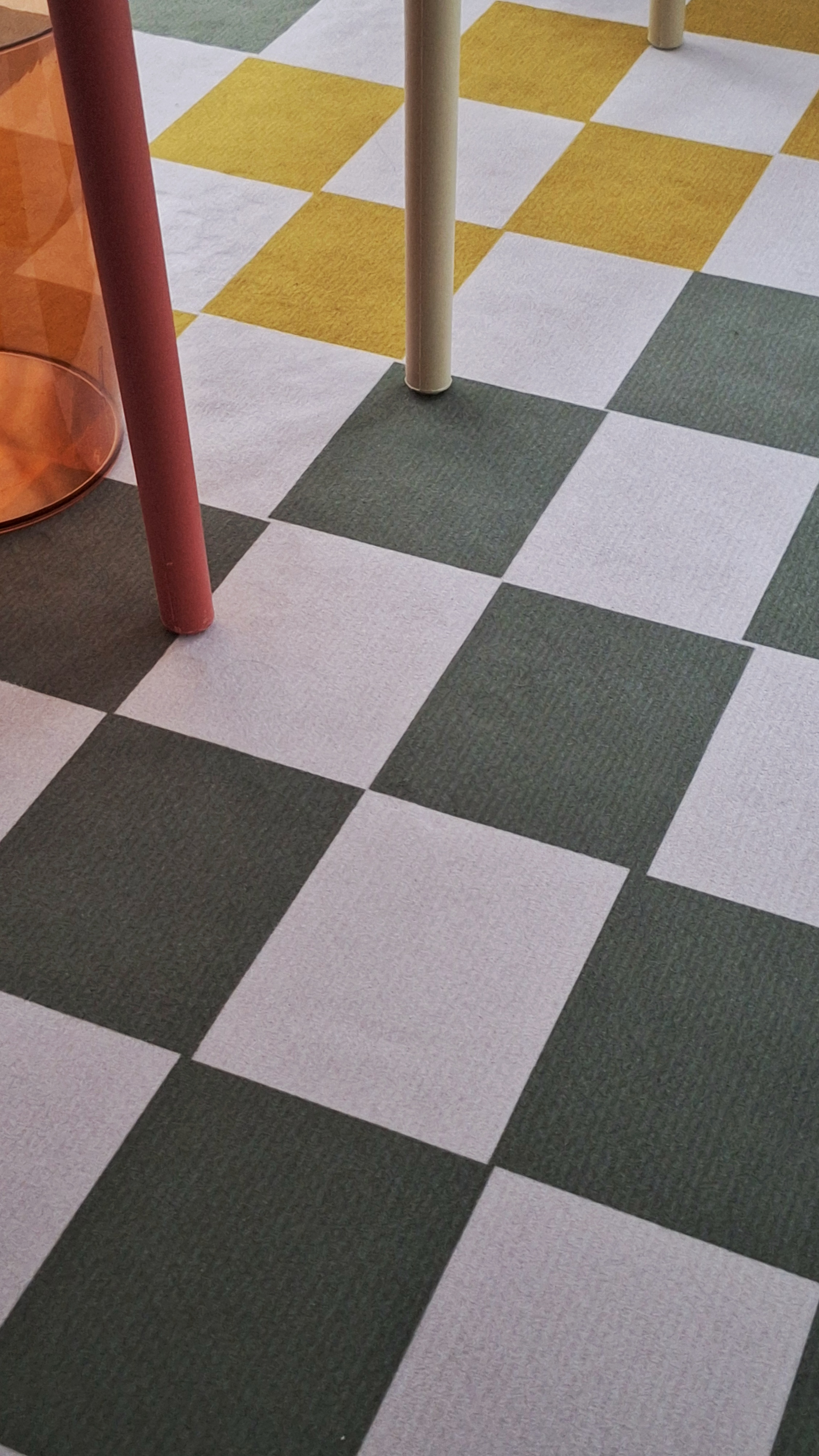 My colourful maximalist eclectic workspace ❤️🧡💛💚💙